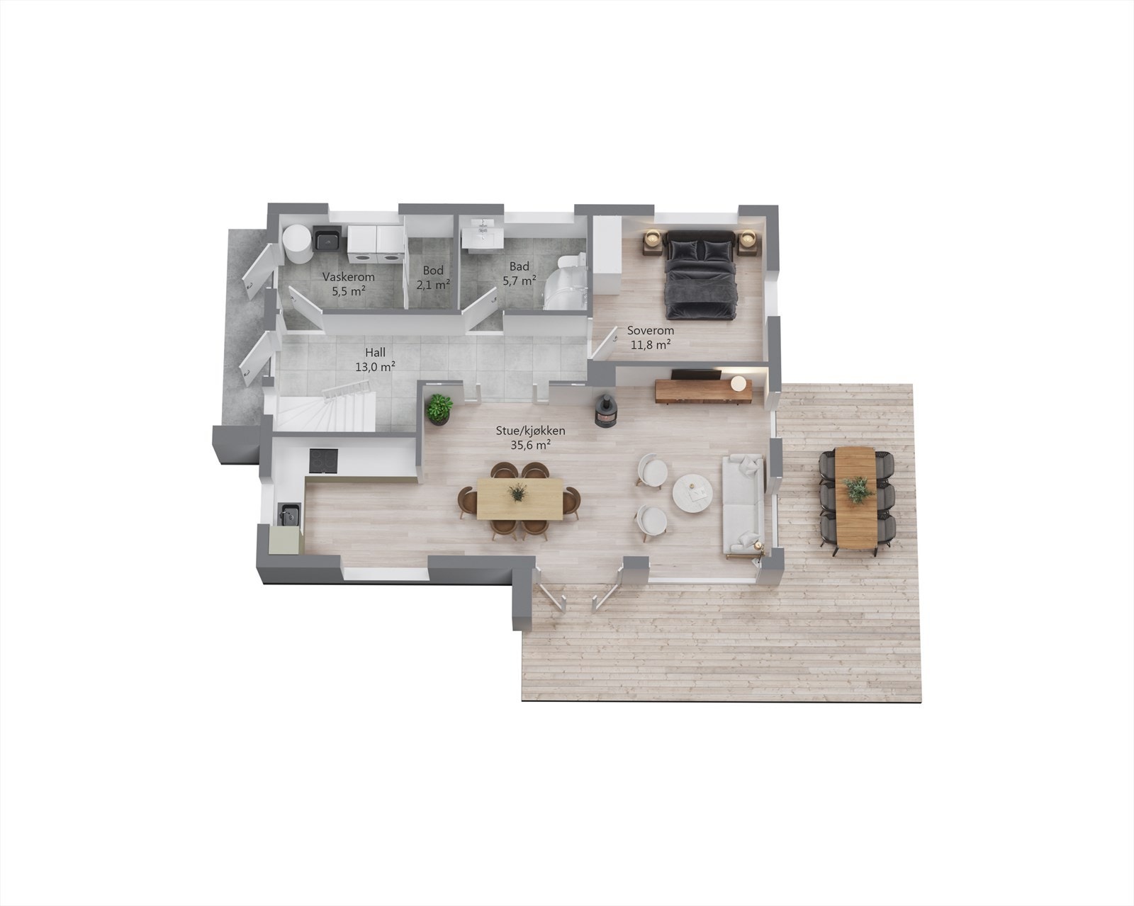 Planskisse 1. etasje Galleribilde