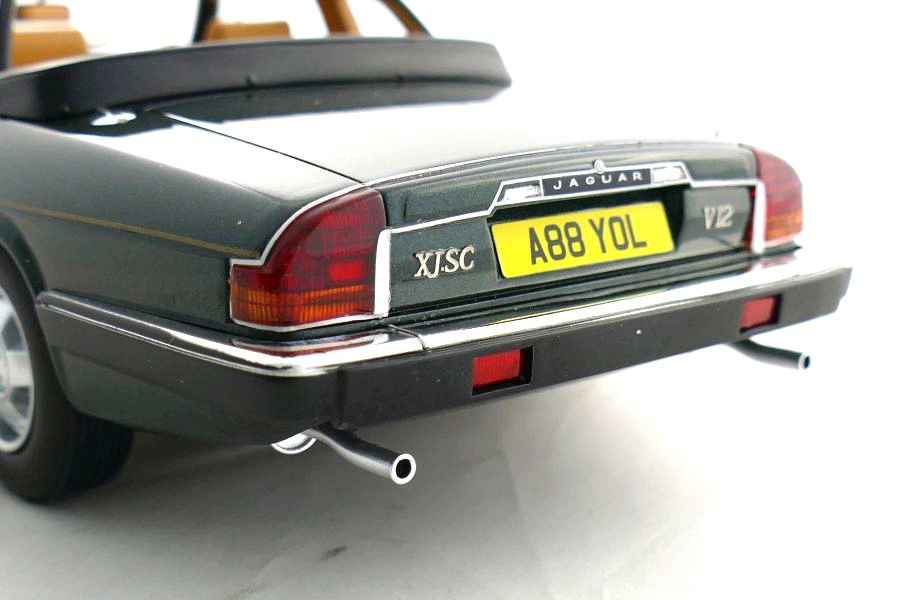 Jaguar XJ-SC 1983 modell-Sage Metallic Green Limited Edition