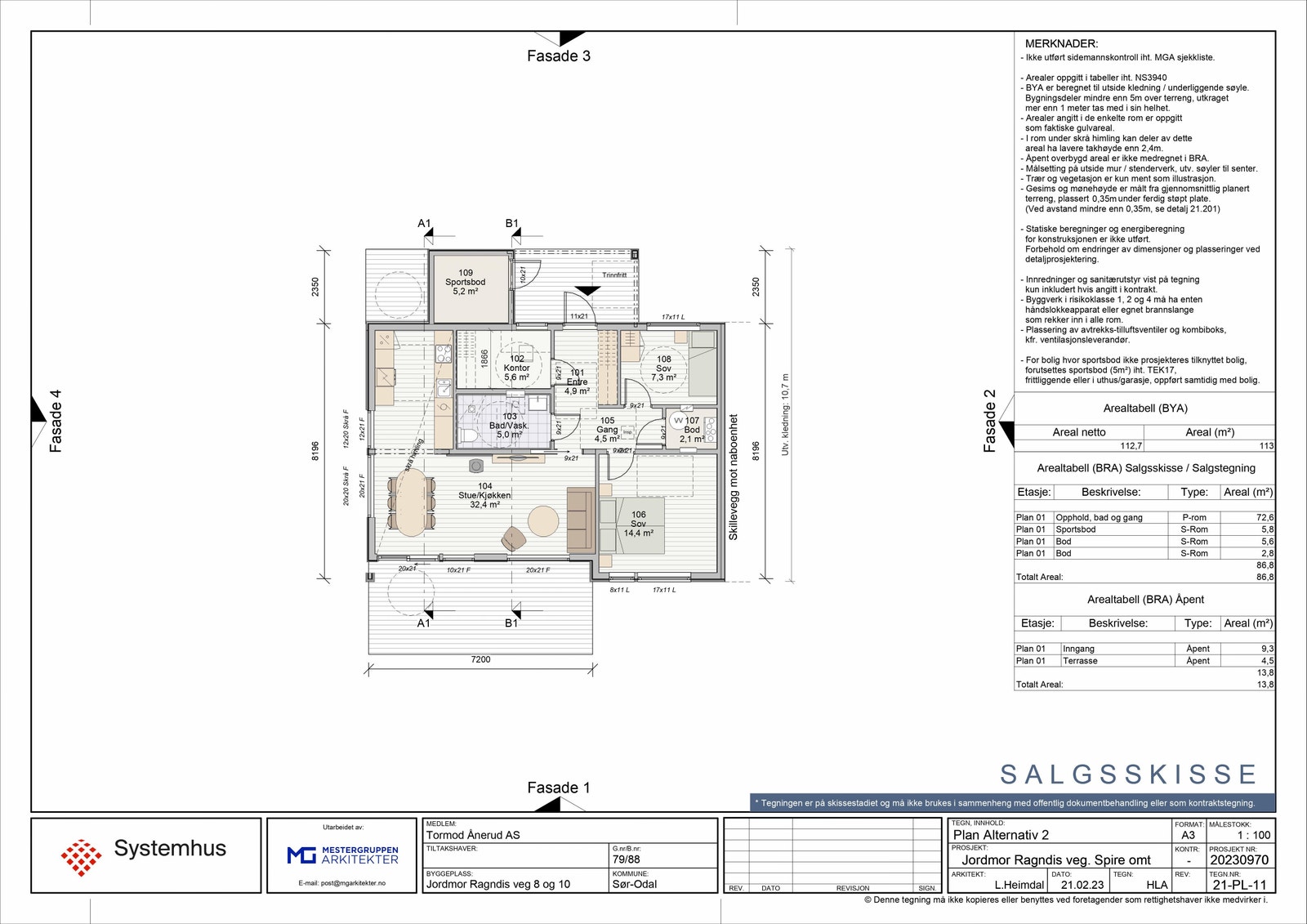 Spire87 med 3 soverom Galleribilde