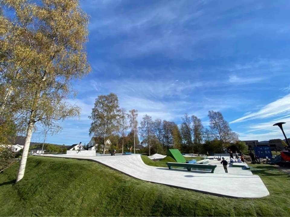 Skateparken ved Glommasvingen skole Galleribilde