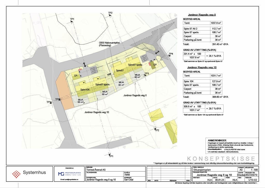 Situasjonsplan Galleribilde