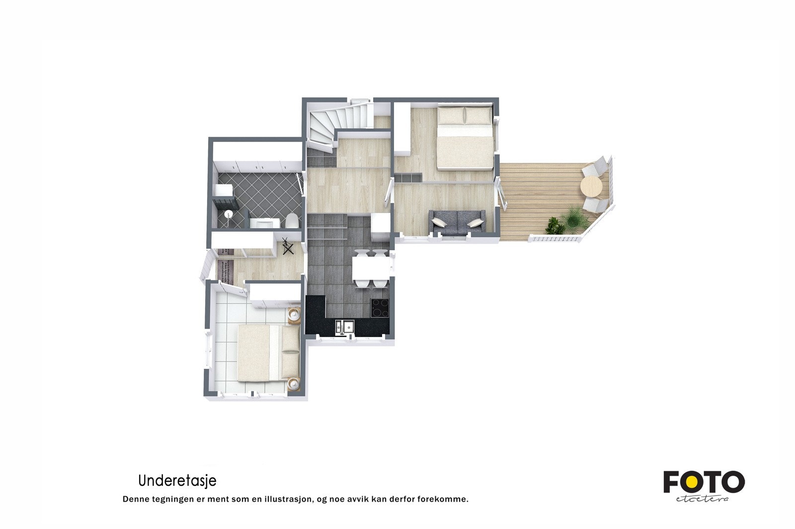 Underetasje Galleribilde