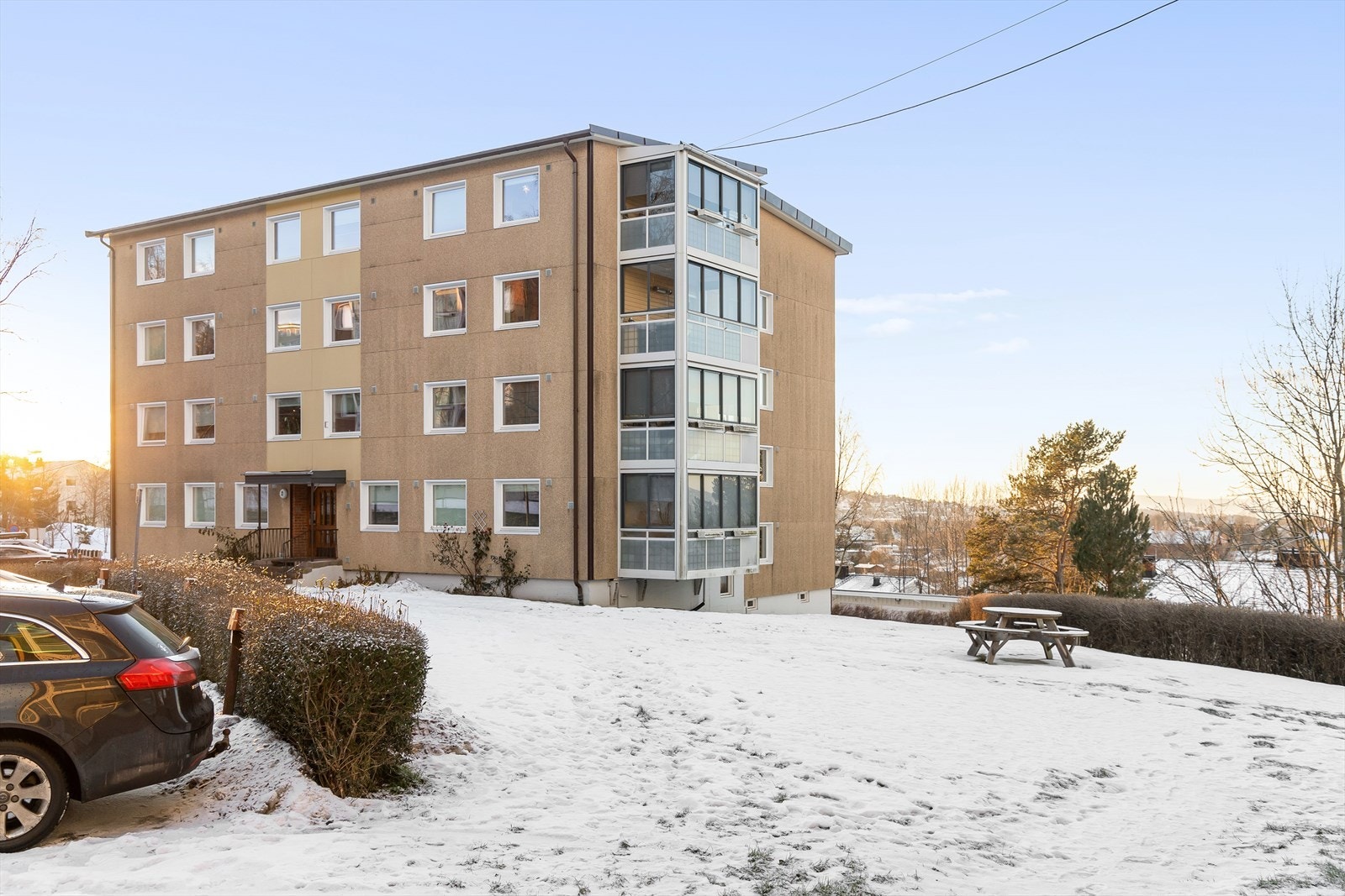 En 3-roms andelsleilighet beliggende i rolige og hyggelige omgivelser på Oppsal. Galleribilde