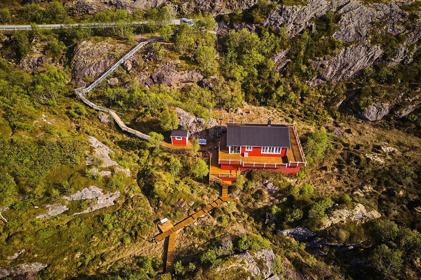 Lunt og fint på gode dager. Galleribilde