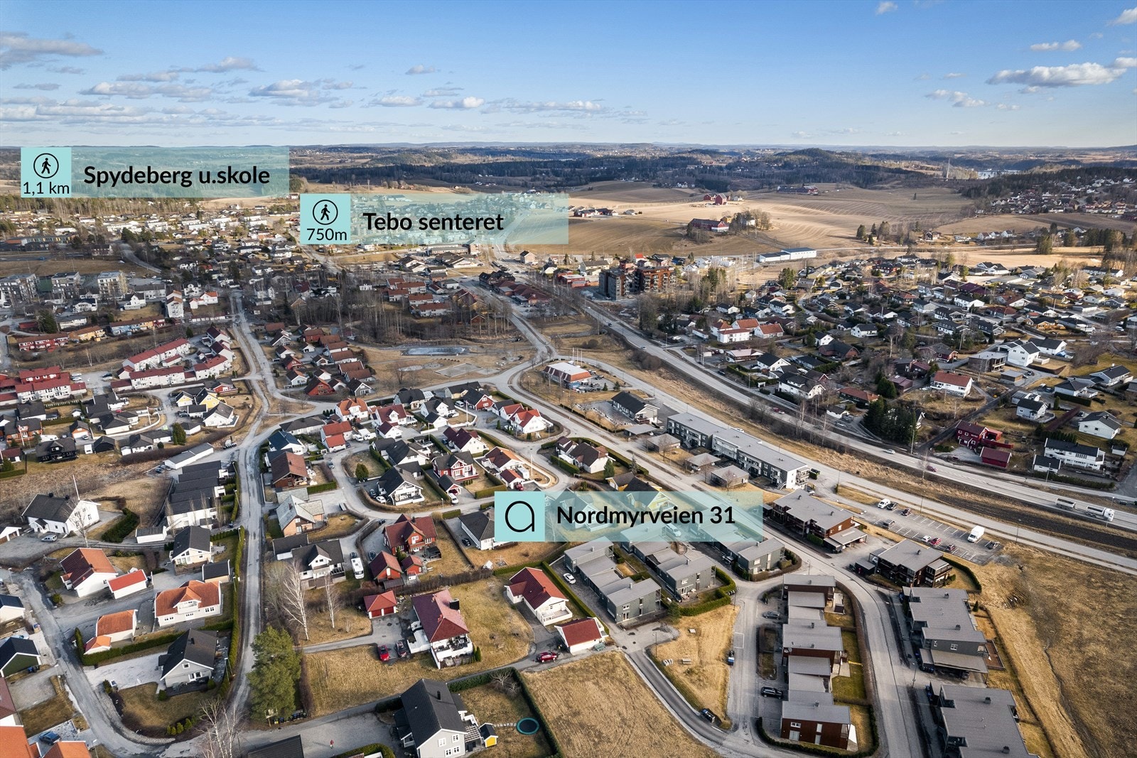 Dronefoto Galleribilde