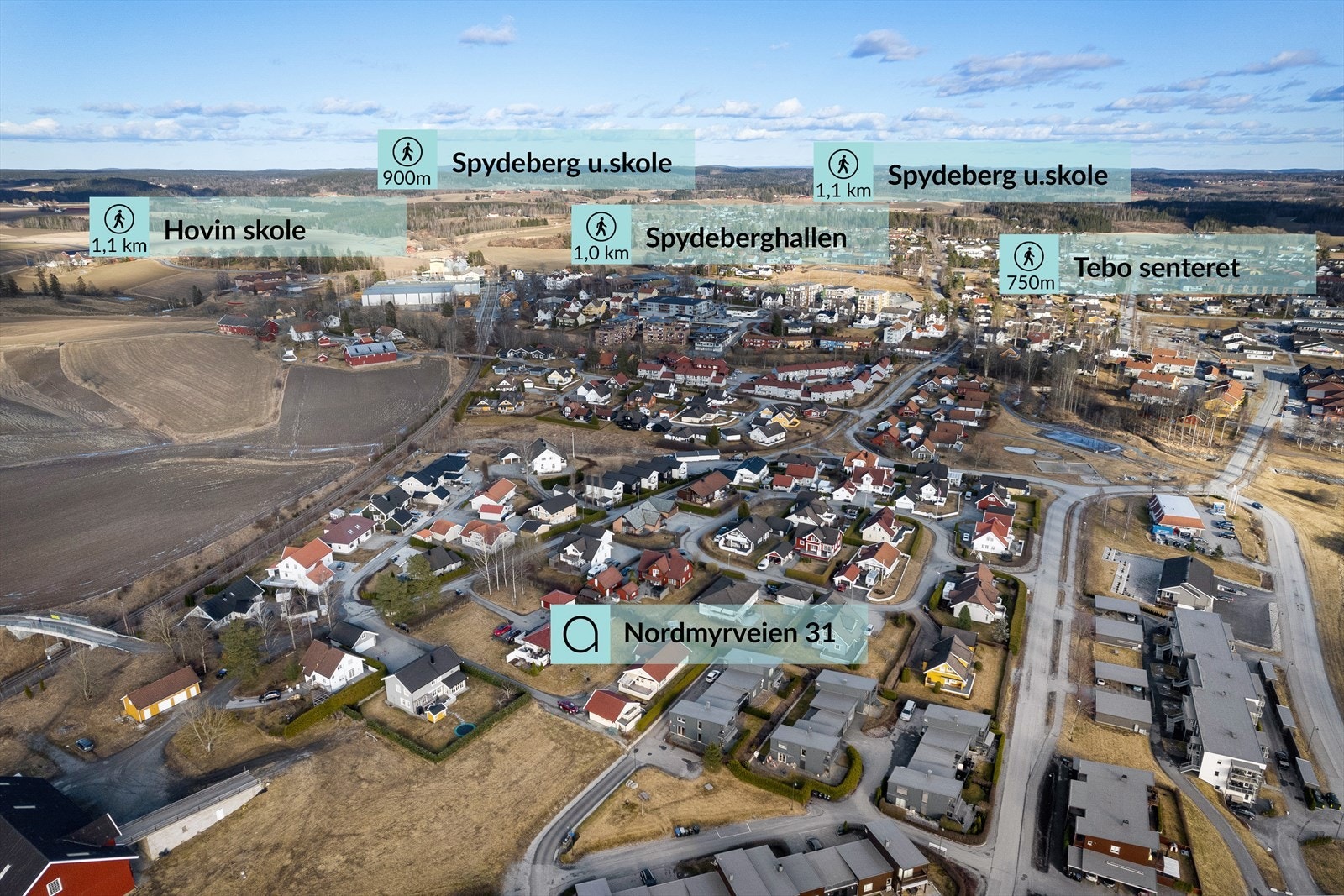 Dronefoto Galleribilde