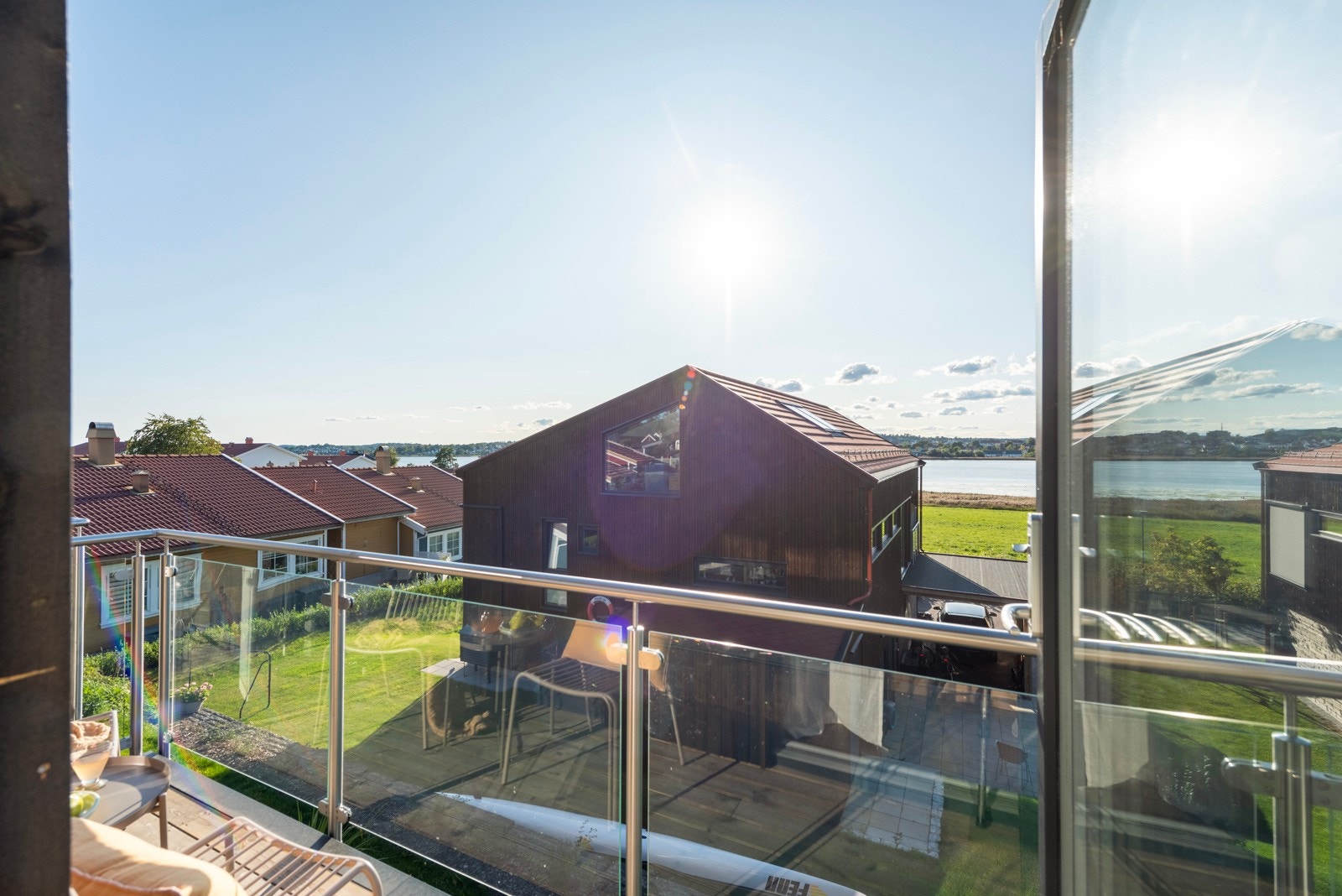 Hovedsoverommet har utgang til en balkong på ca. 5 kvm. Galleribilde
