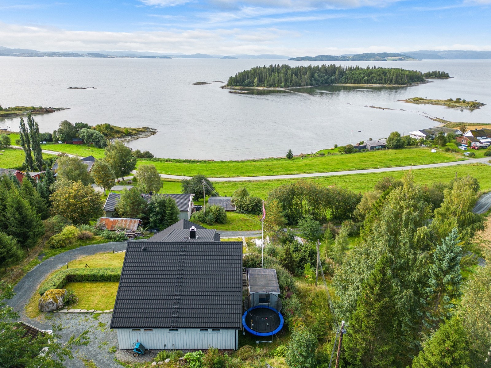 Dronefoto Galleribilde