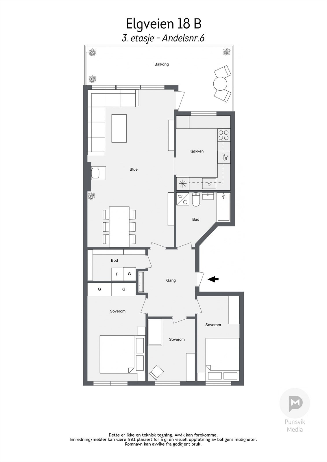 Planskisse. Galleribilde