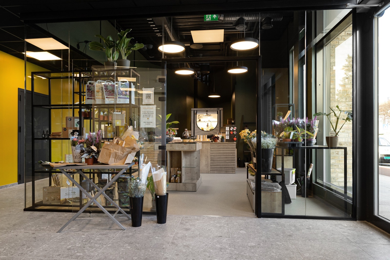 Blomsterforretning Nordstrøm Botaniske er etablert Galleribilde