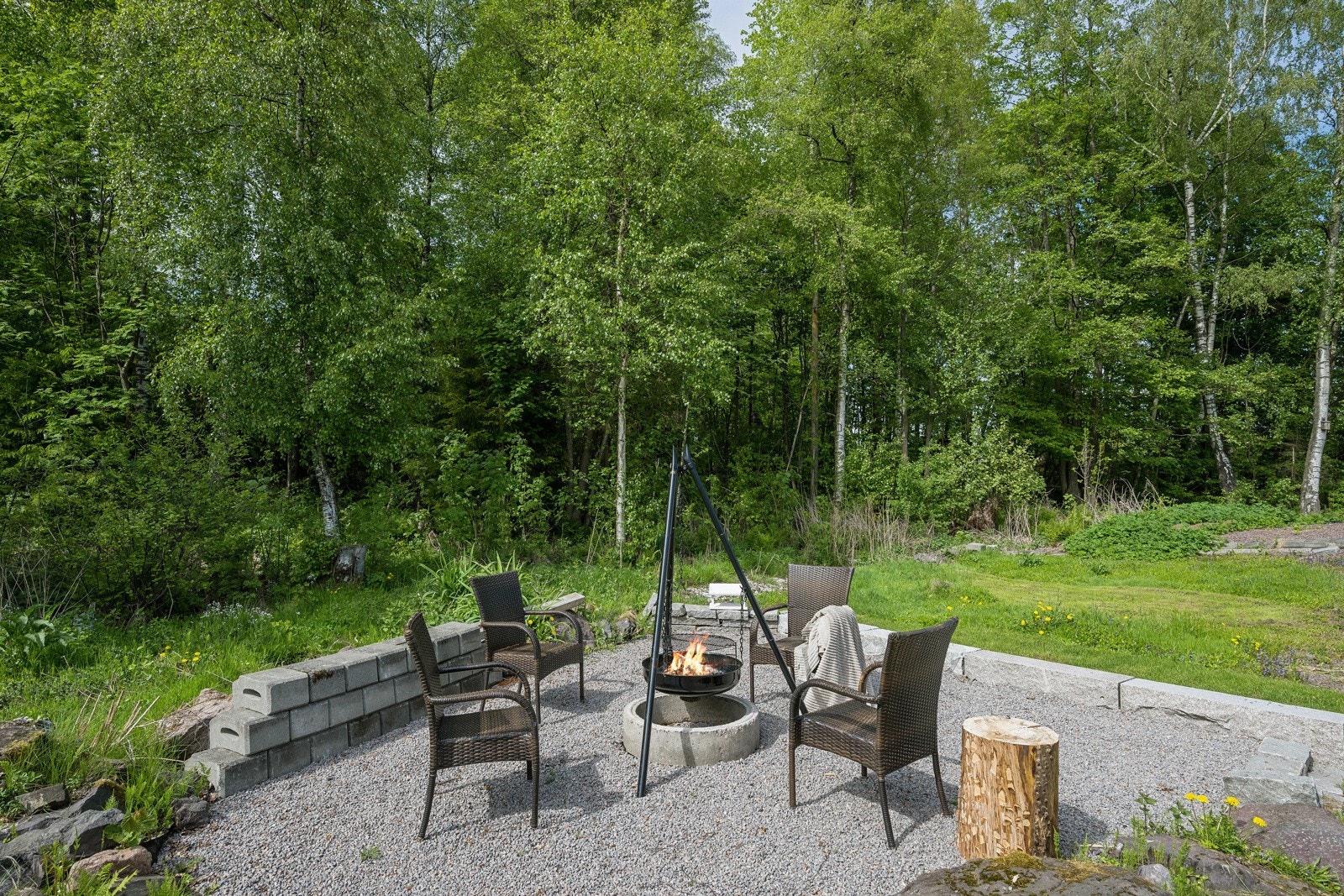 Bålpanna kan nytes året rundt Galleribilde