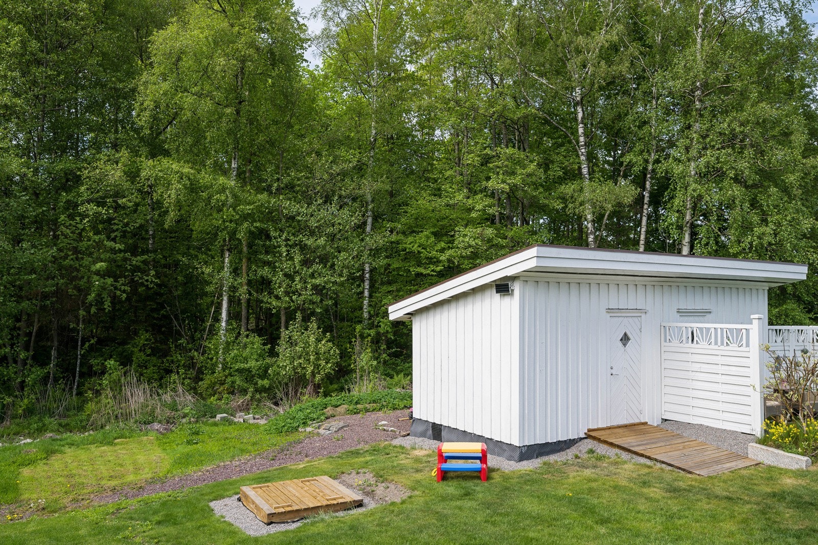 Halvpart av felles uthus Galleribilde