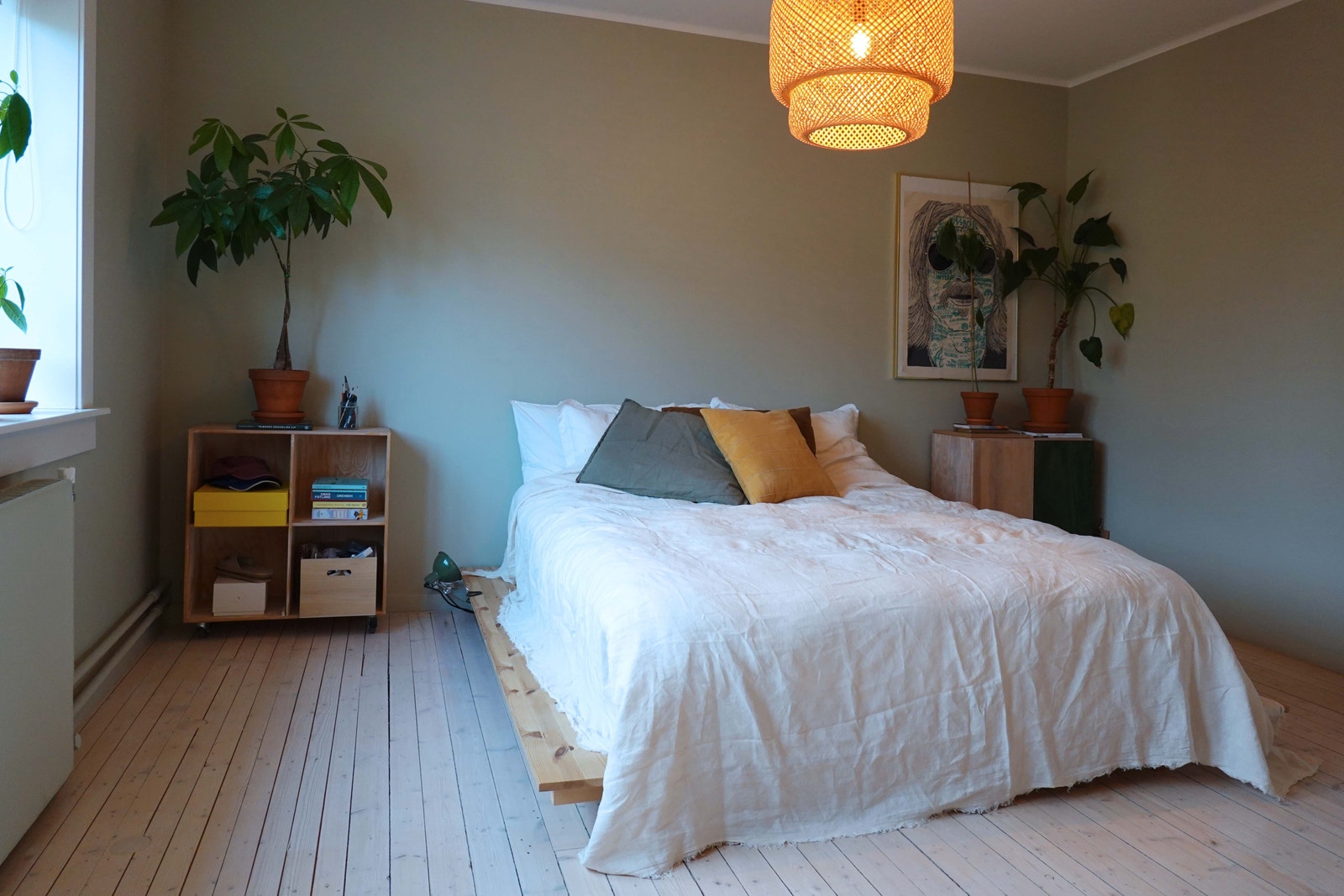 Stor soverom med japansk seng, 160cm Galleribilde