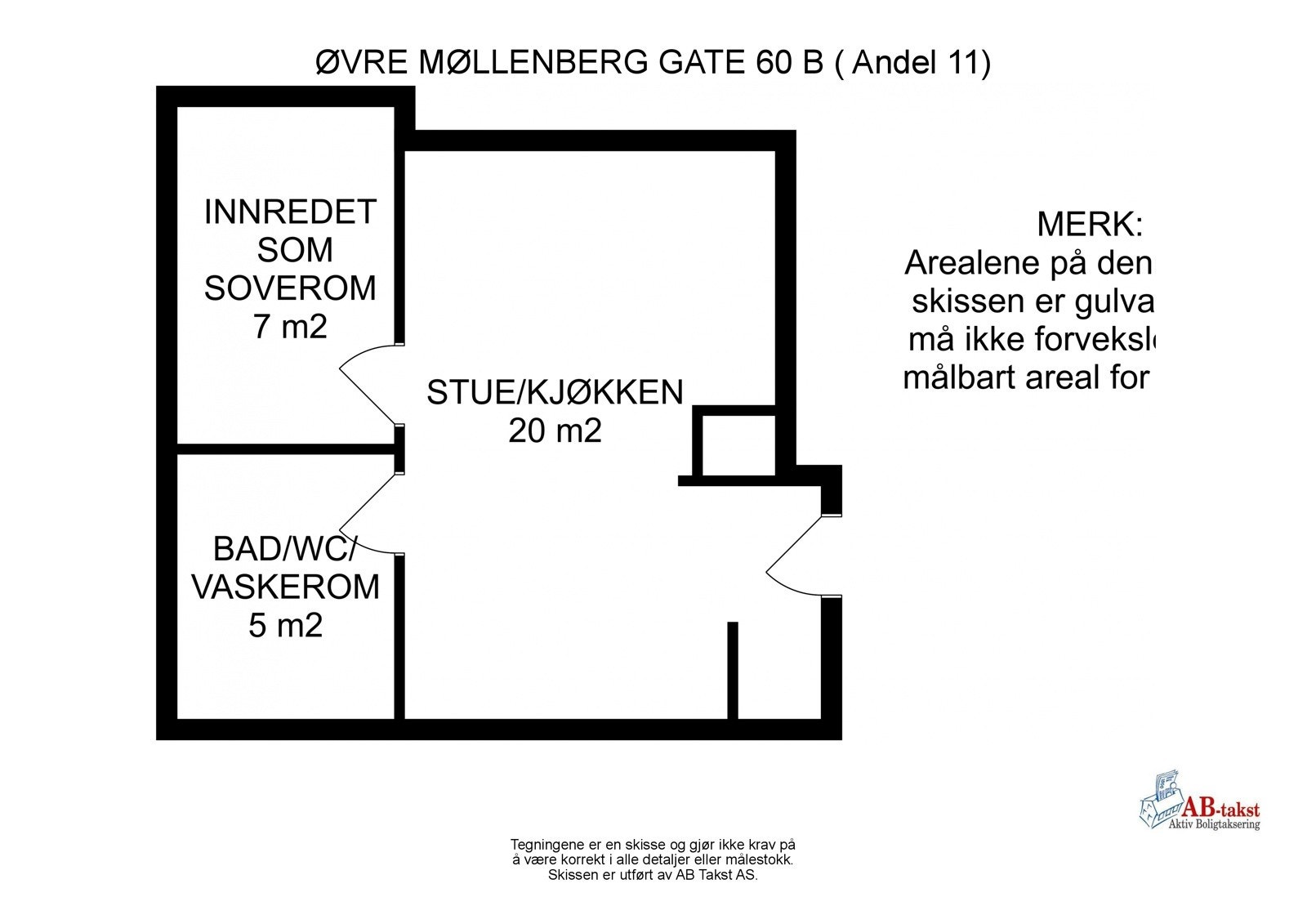 Planskisse Galleribilde