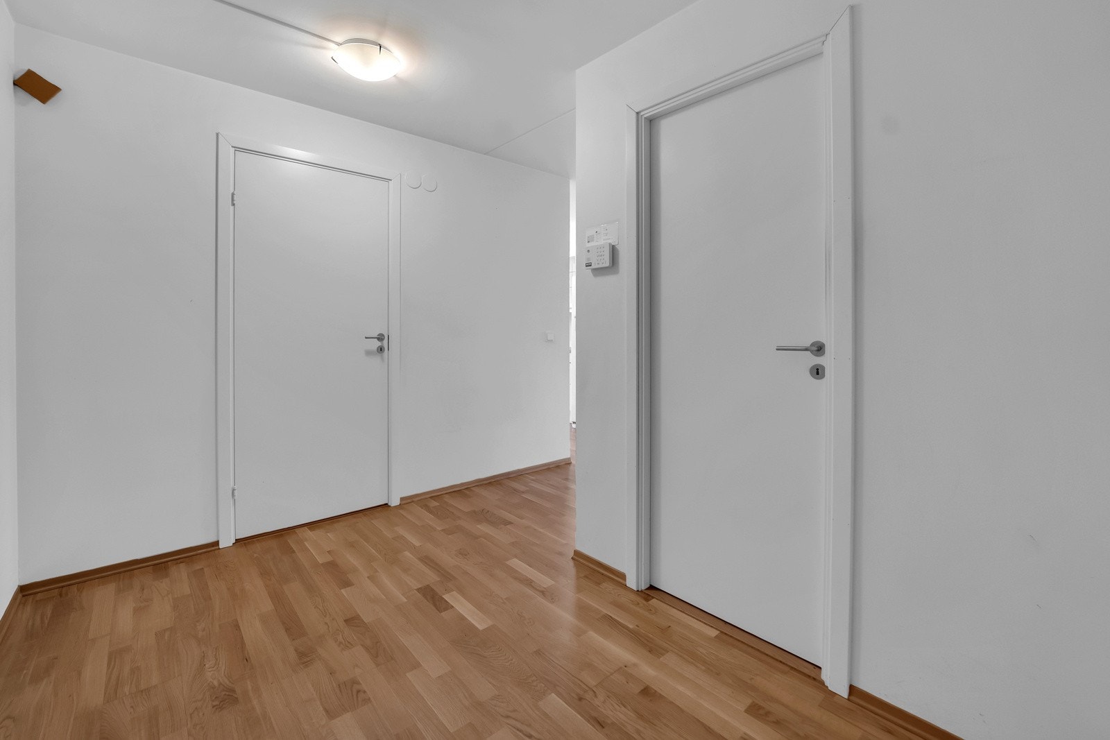 Entreen har god plass til skap eller andre garderobeløsninger. Galleribilde