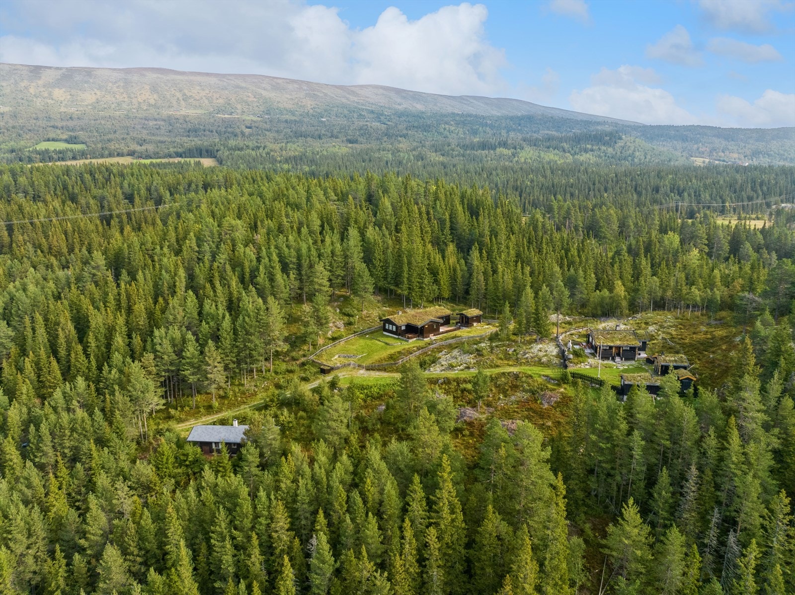 Eiendommen er beliggende på ca. 700 moh. Galleribilde
