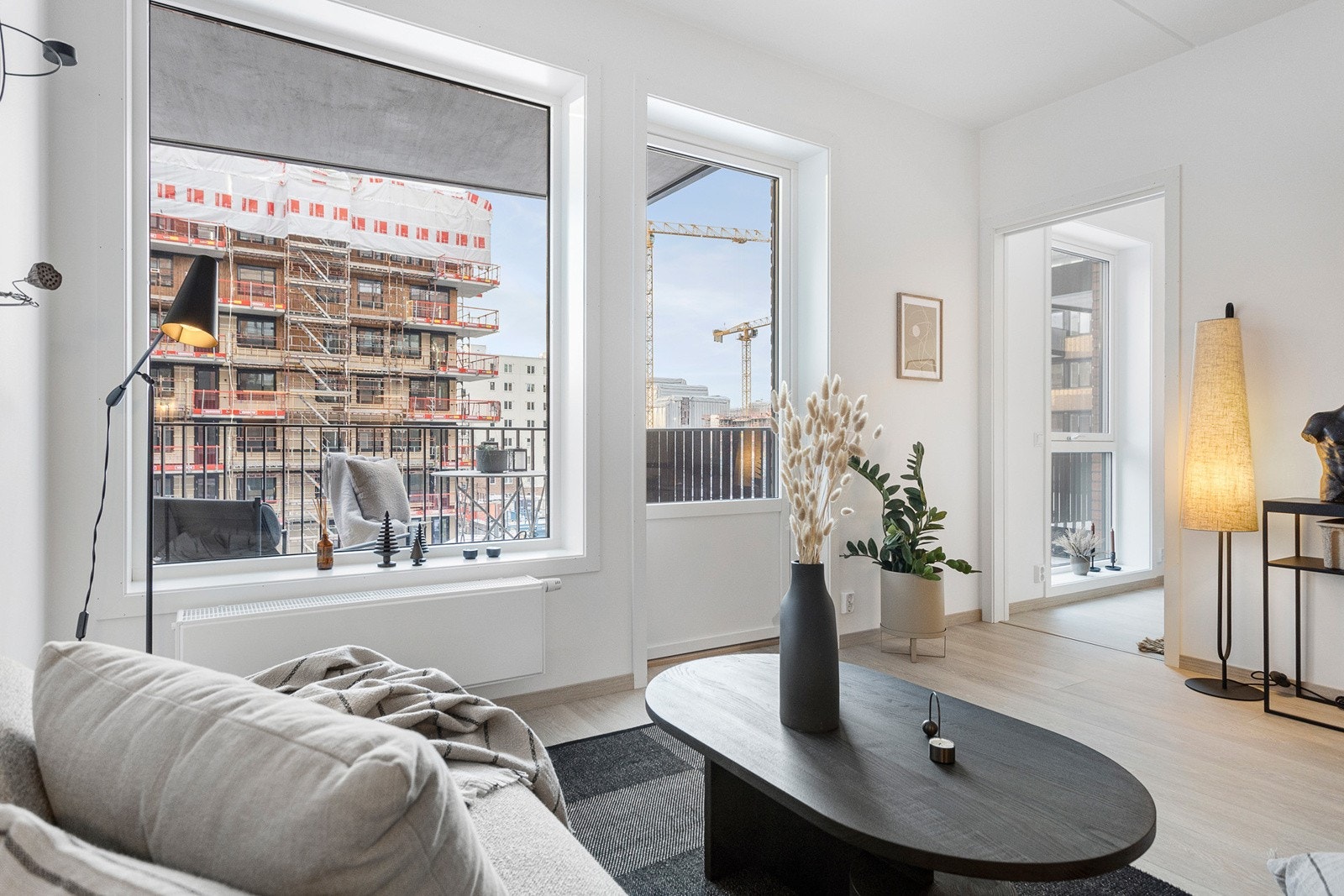 Leiligheten er ny og ubebodd. Galleribilde