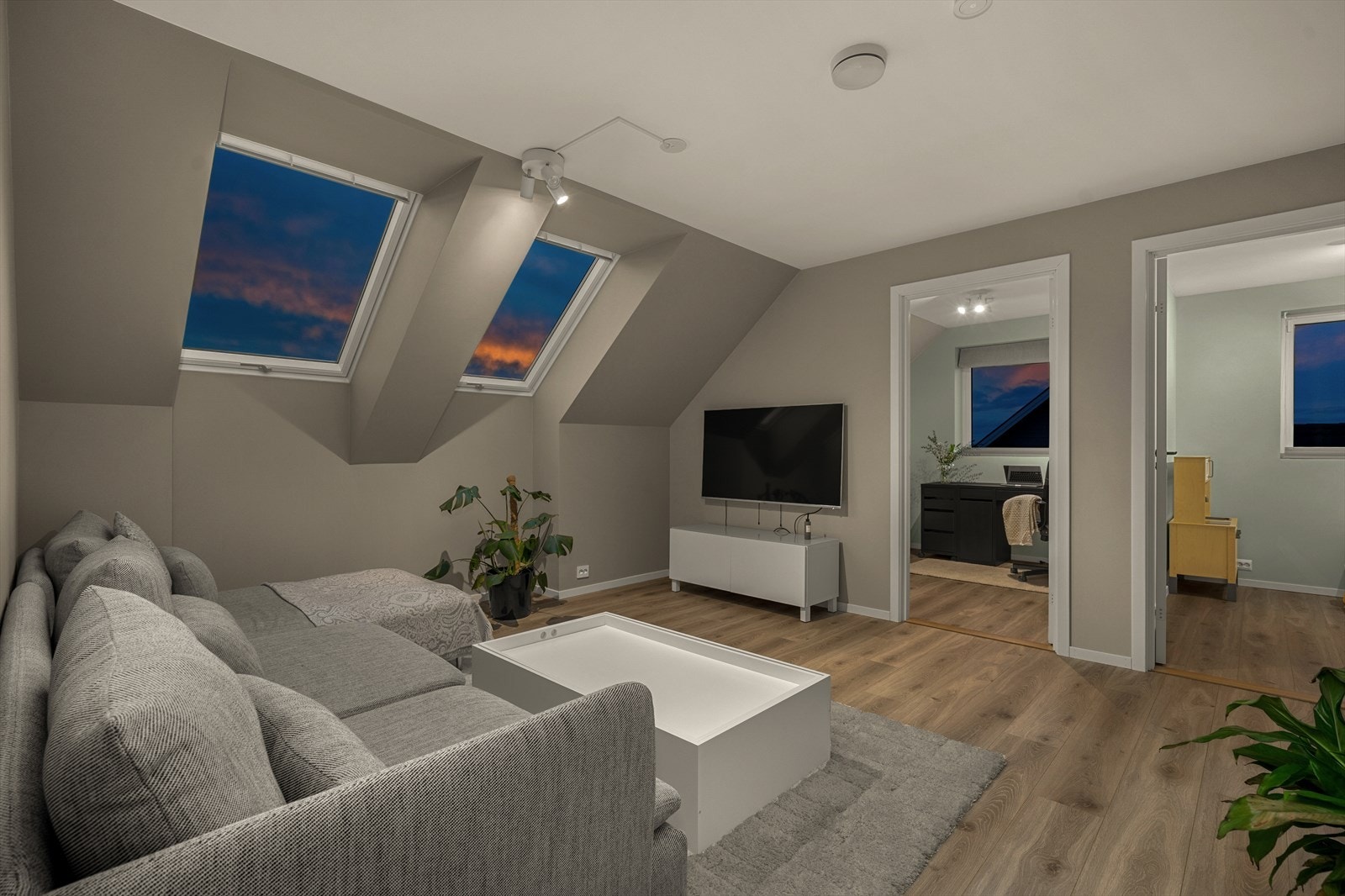 Loftstue Galleribilde