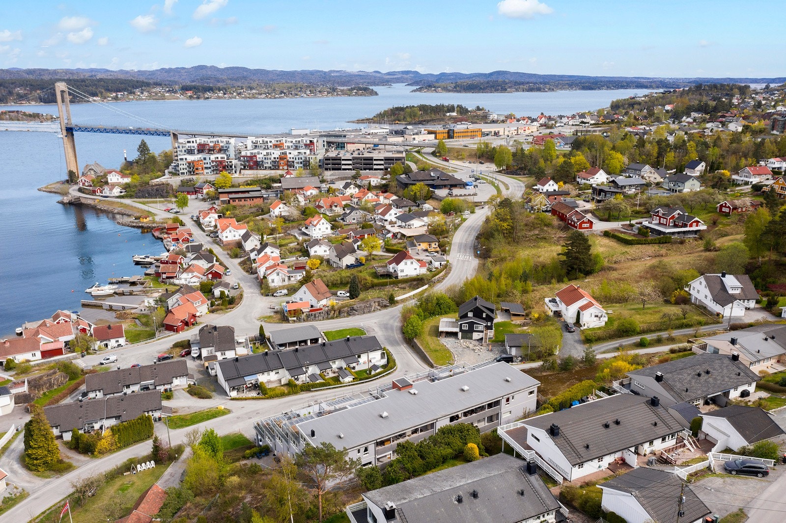 Dronefoto Galleribilde
