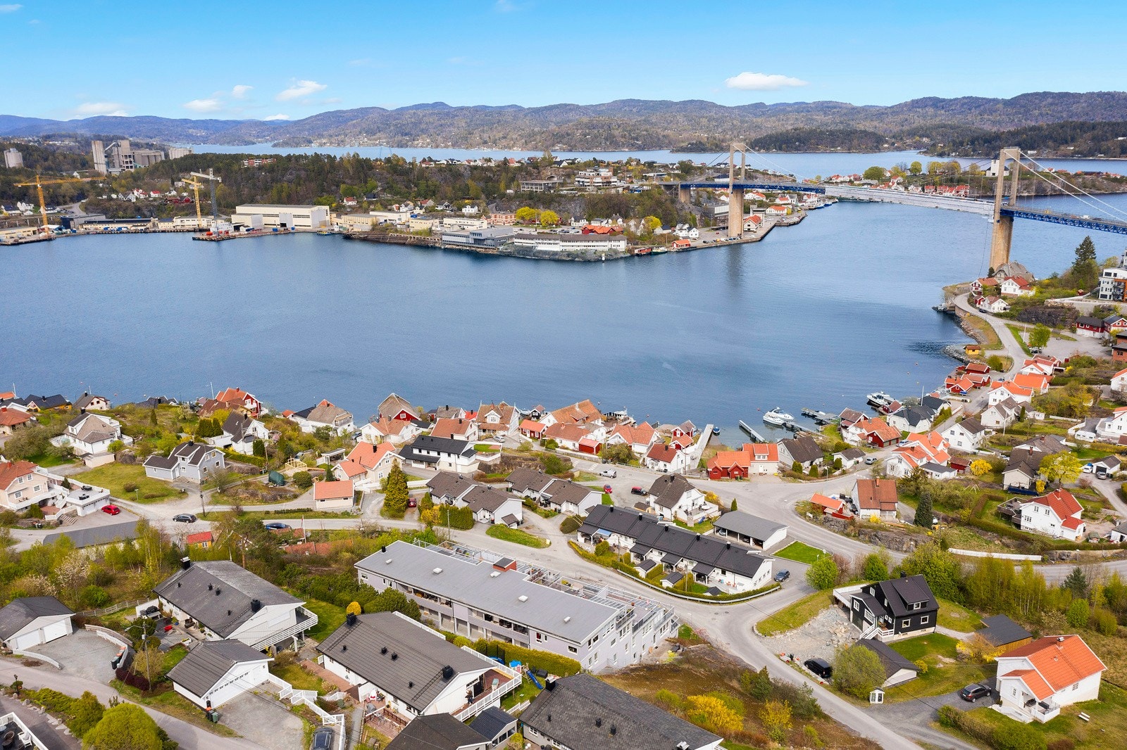 Dronefoto Galleribilde