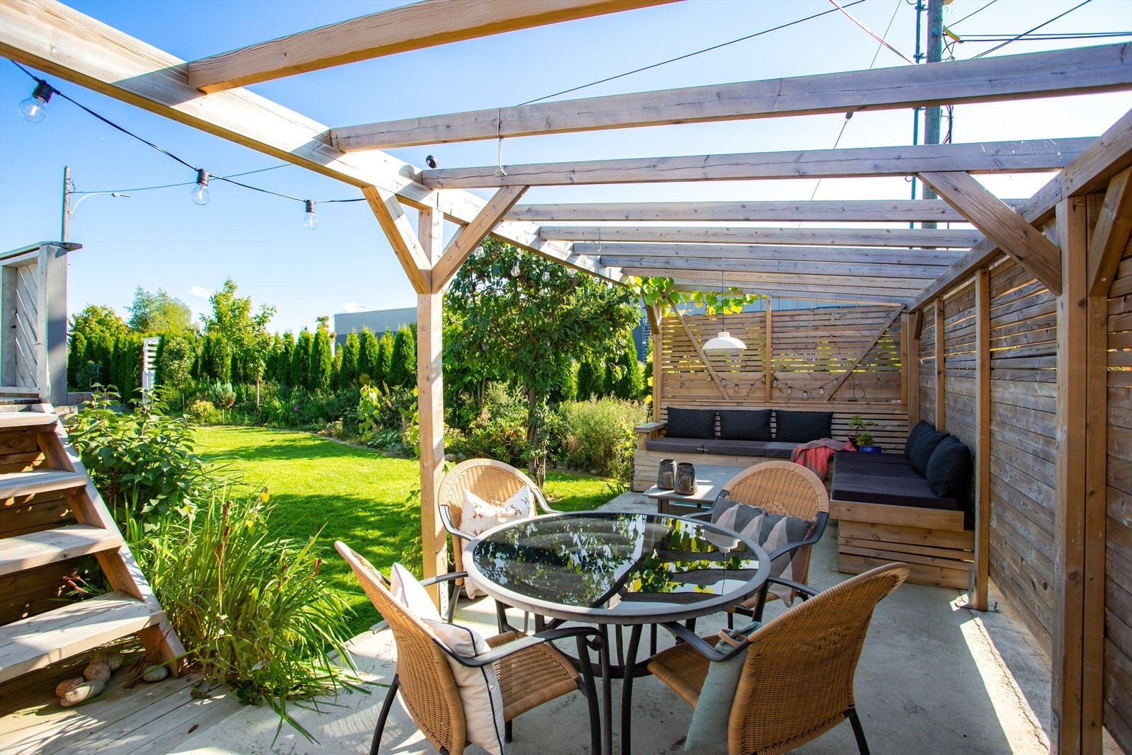 Støpt platting på 24 kvm. Galleribilde