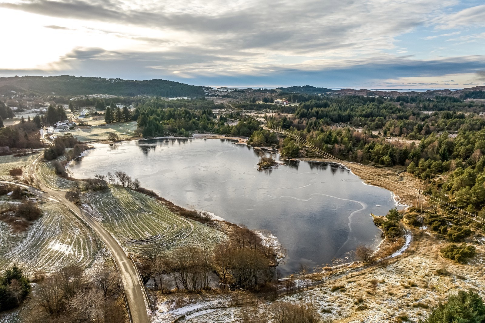 Randvatnet like ved eiendommen Galleribilde