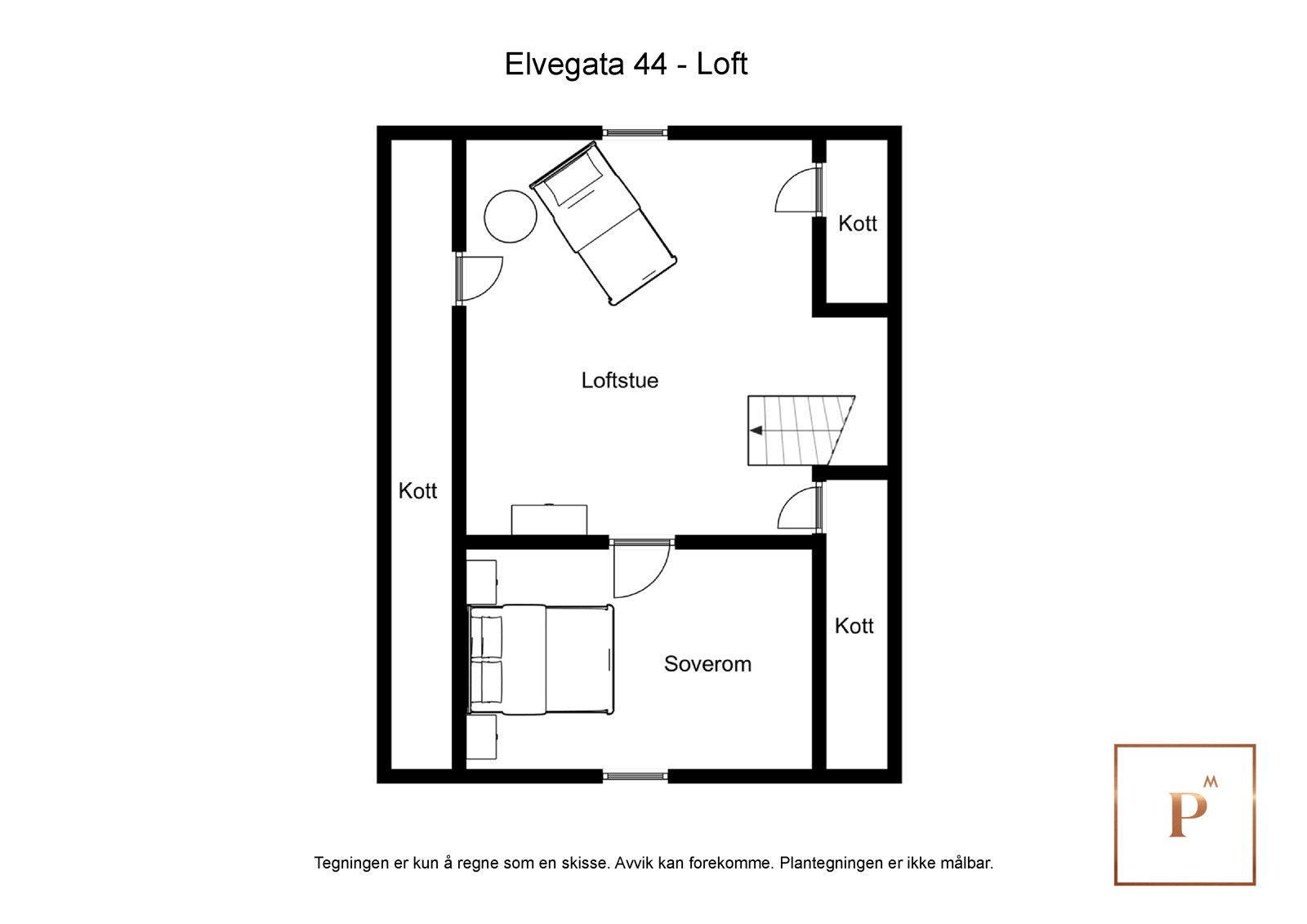 Planløsning 3.etg. Galleribilde