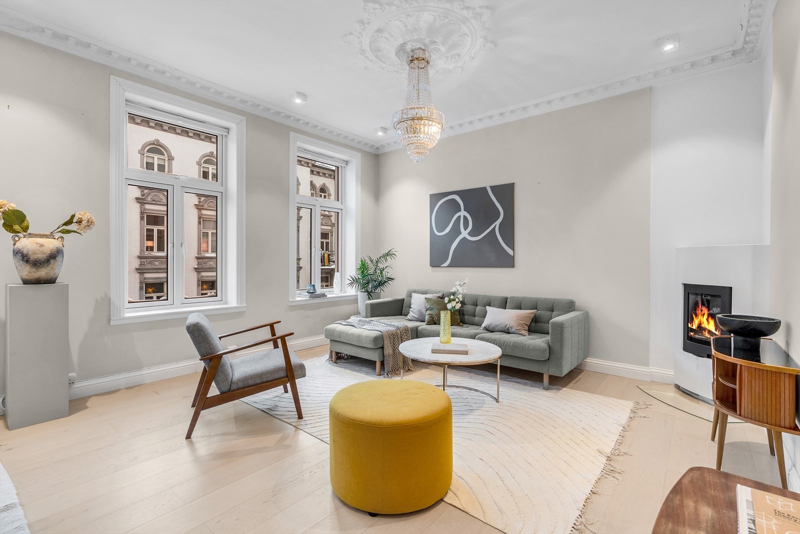 Spotbelysning i himling med dimming og flere soner Galleribilde