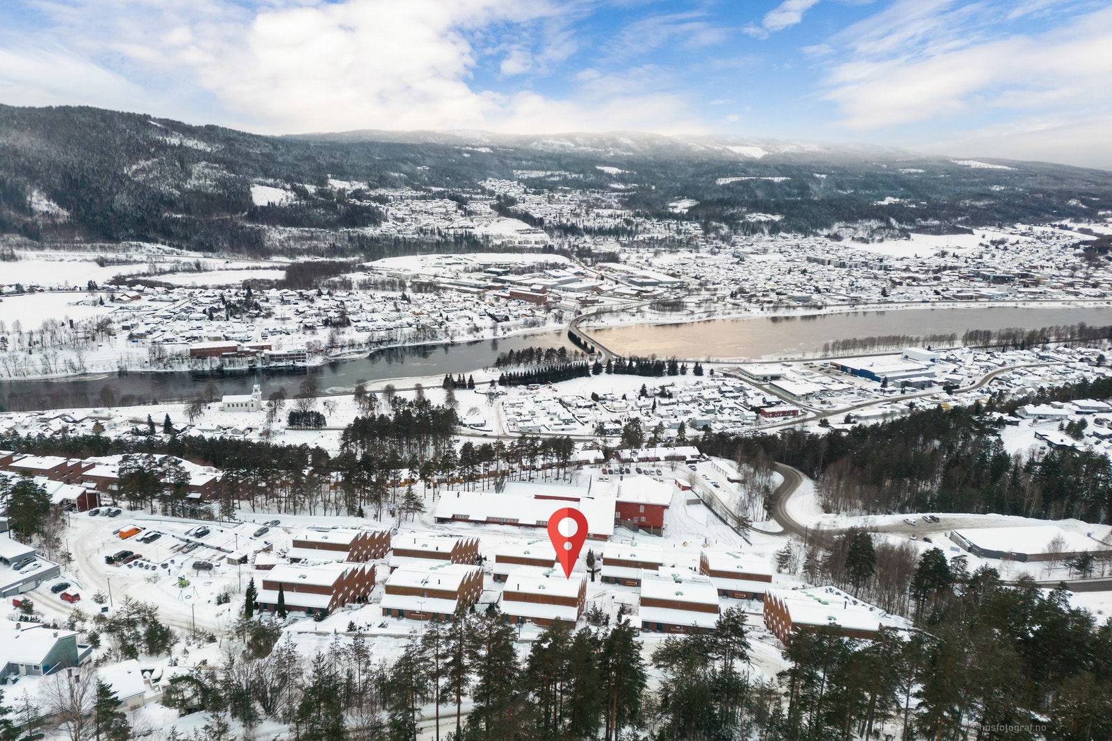 God forbindelse / adkomst til Mjøndalen, Drammen og Oslo Galleribilde