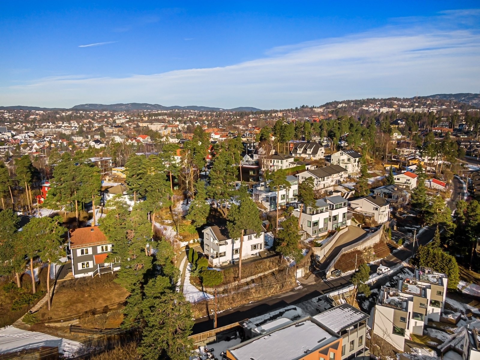 Dronebilde Galleribilde
