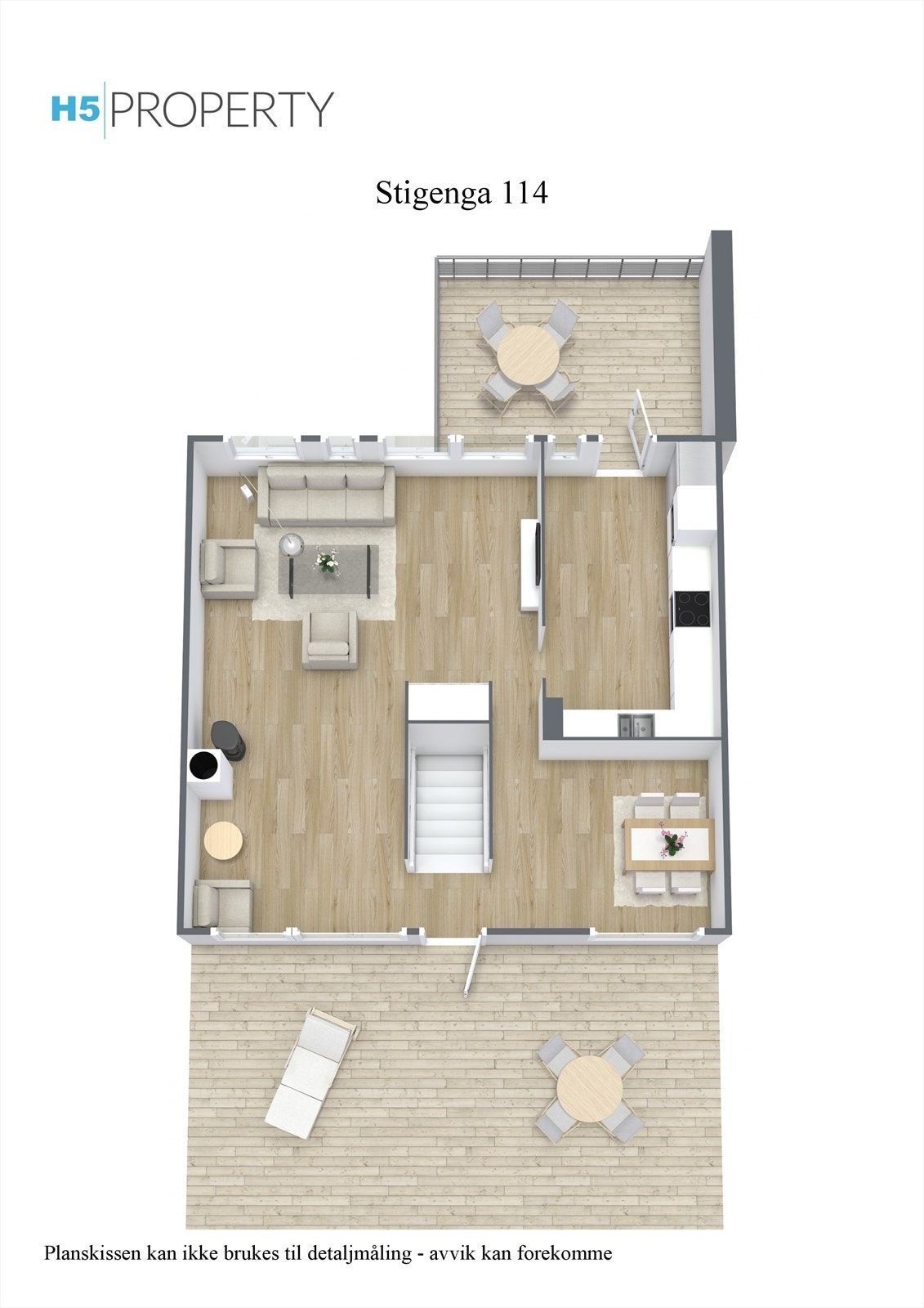 Plantegning 1. etasje Galleribilde