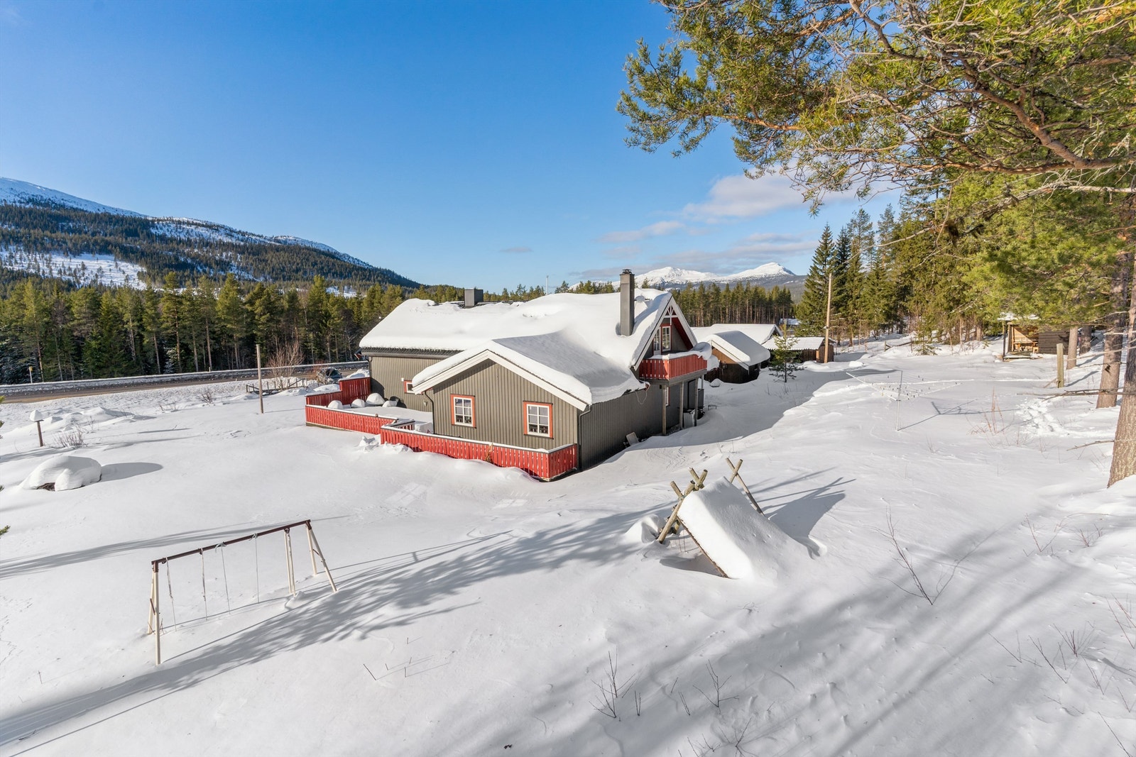 Utsikt mot Jutulhogget Galleribilde