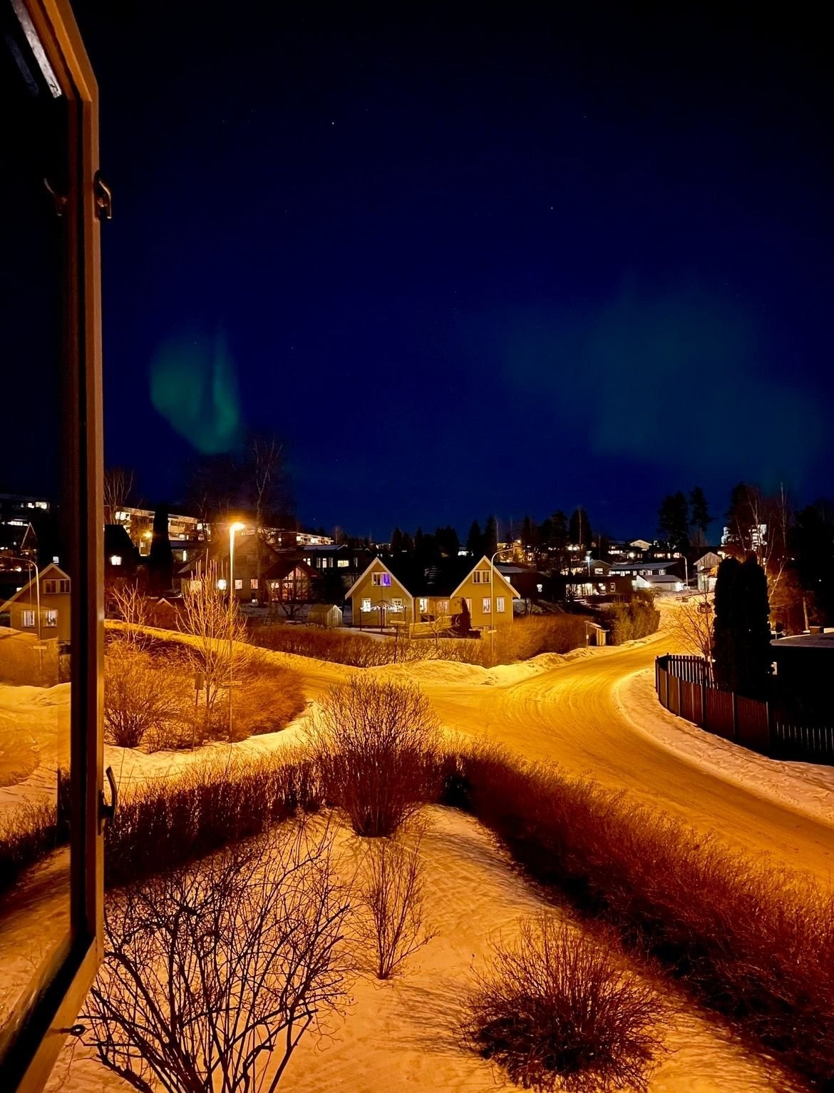 Bilde tatt fra vinduet Galleribilde