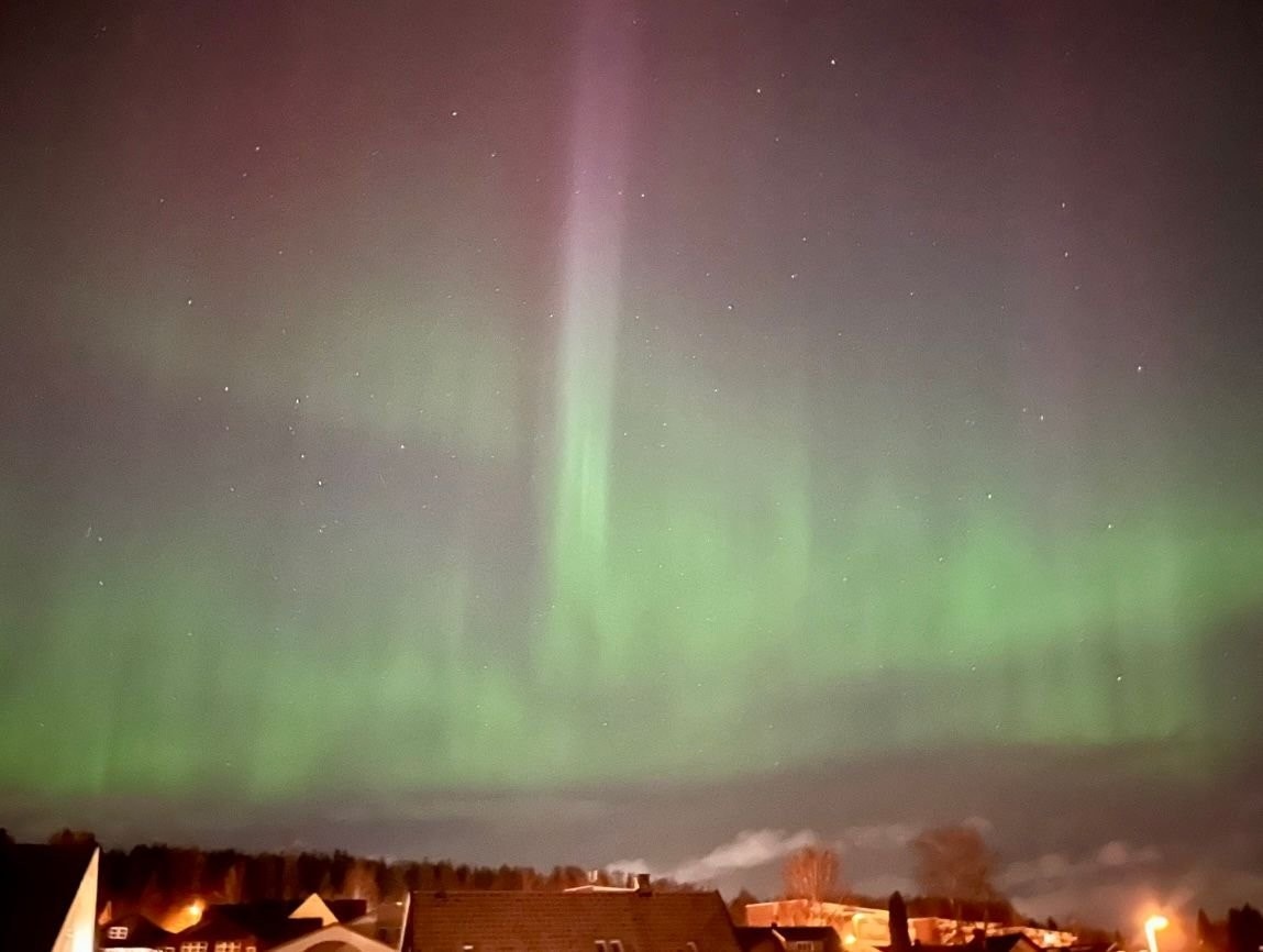 Bilde tatt fra vinduet Galleribilde