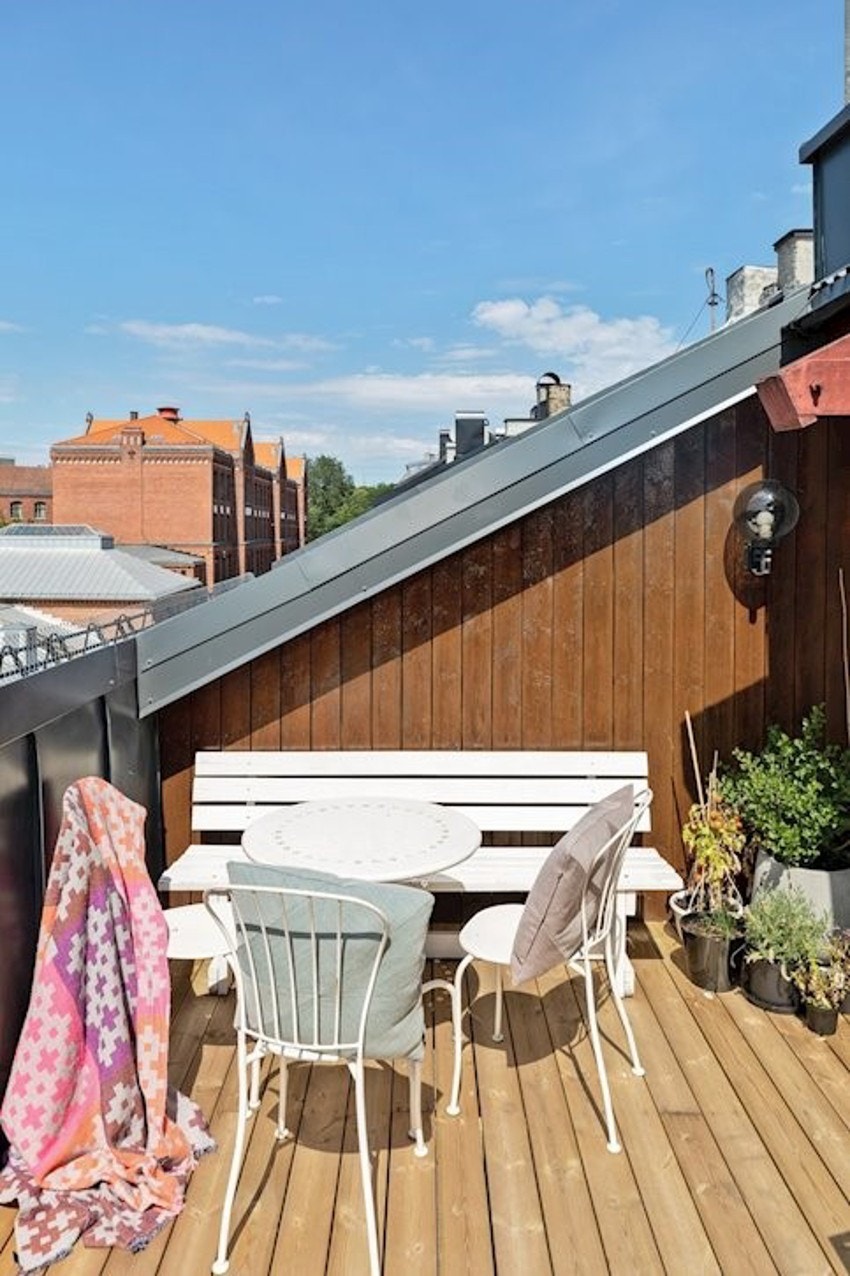 Felles takterrasse Galleribilde