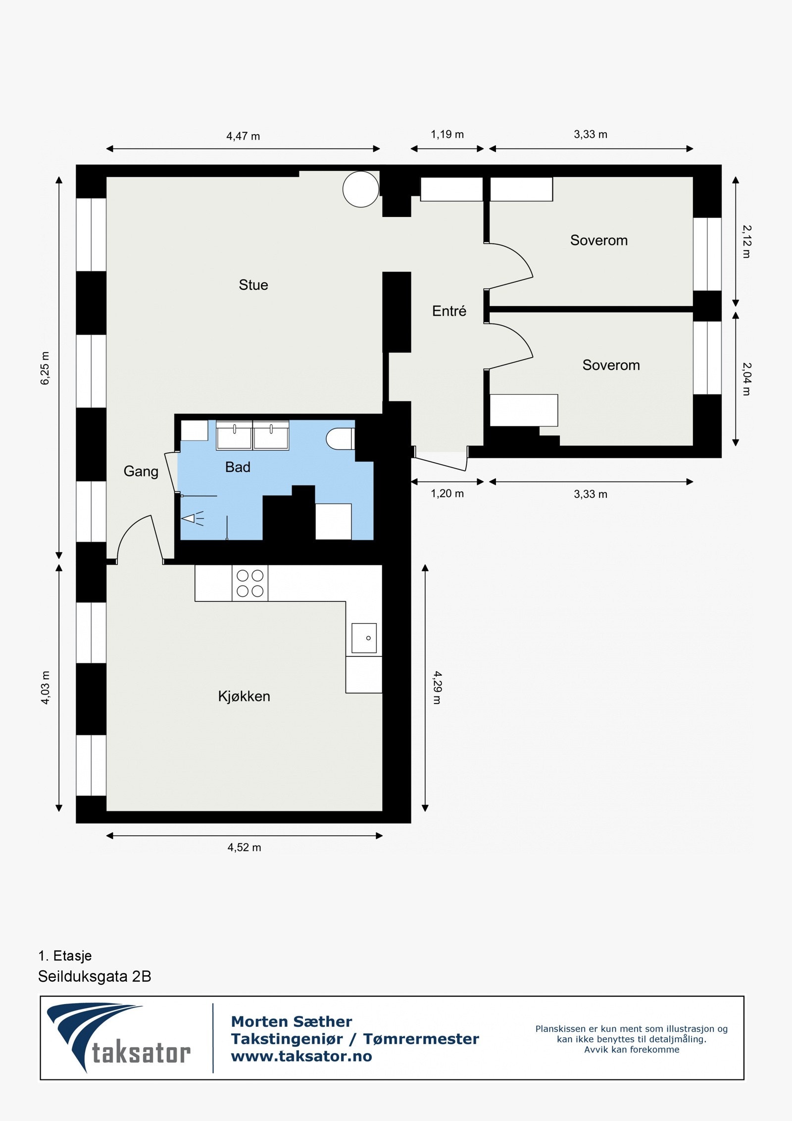 Plantegning - Velkommen til visning! Galleribilde