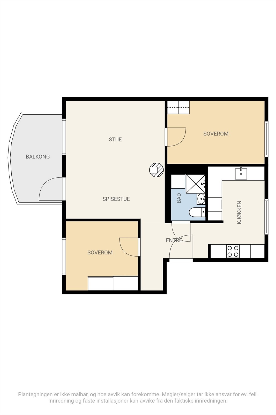 Plantegning. Galleribilde