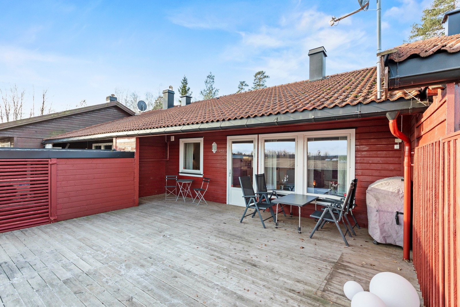 Terrasse med bodplass Galleribilde