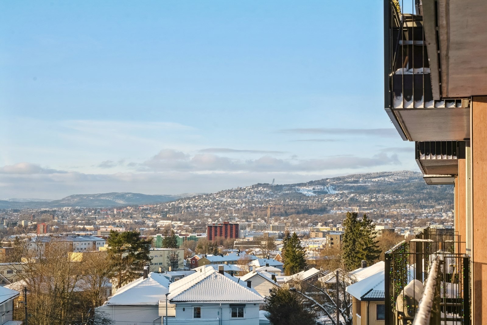 Fantastisk sol- og utsiktsforhold Galleribilde