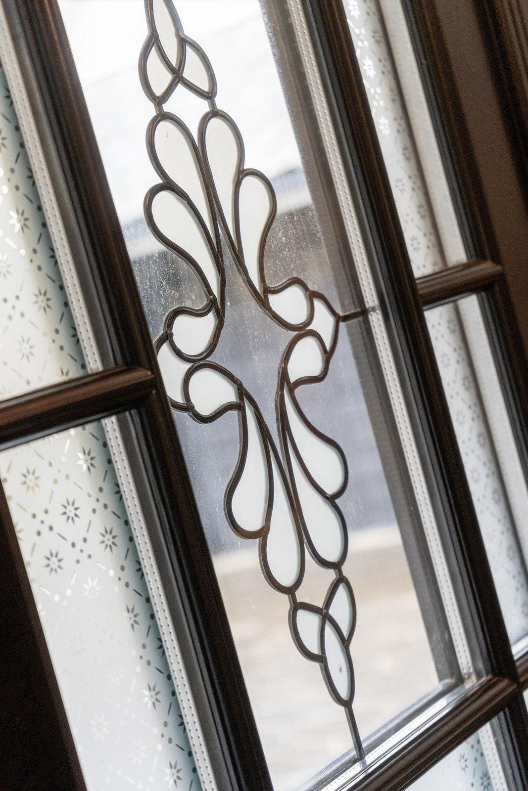 Detaljbilde ytterdør Galleribilde