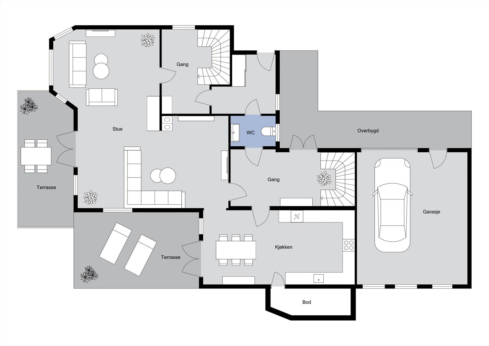 1. etasje Galleribilde