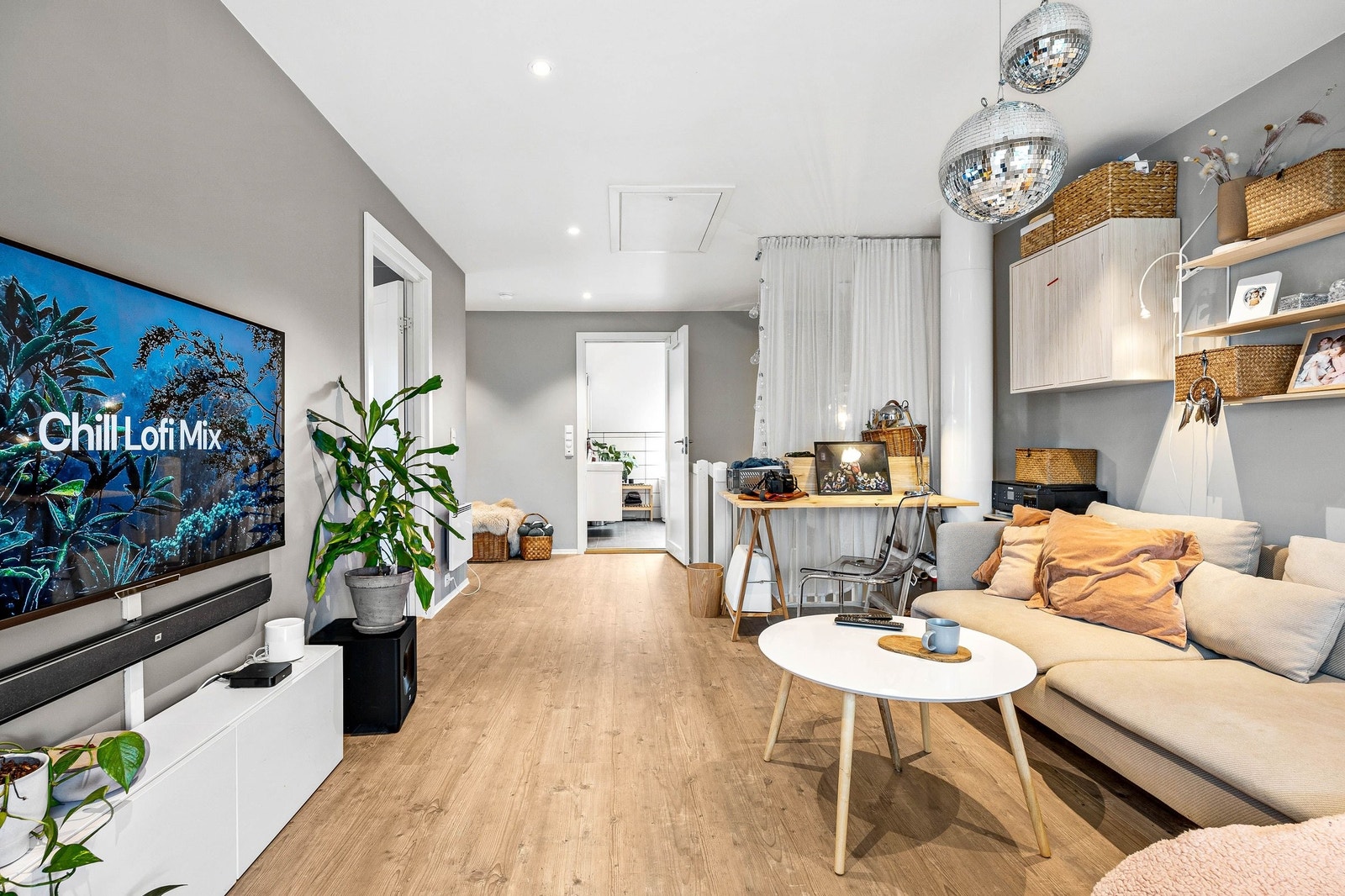 Loftstue Galleribilde