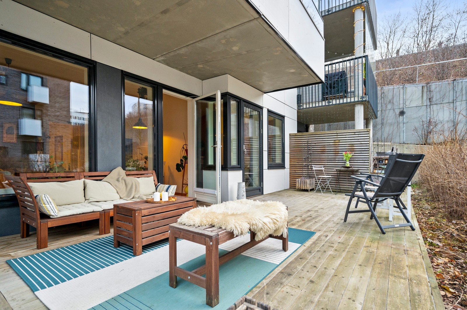 Det er ikke mange leiligheter i Kværnerbyen som har terrasse på 26 kvm! Galleribilde