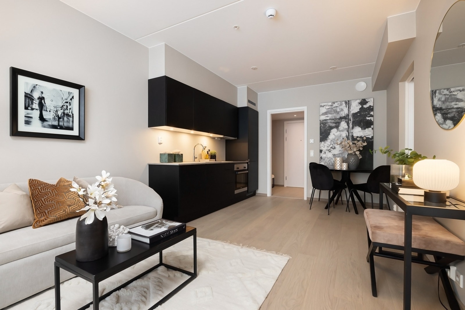 Leiligheten sto ferdigstilt den 6. desember 2023. Her kan du flytte rett inn. Galleribilde