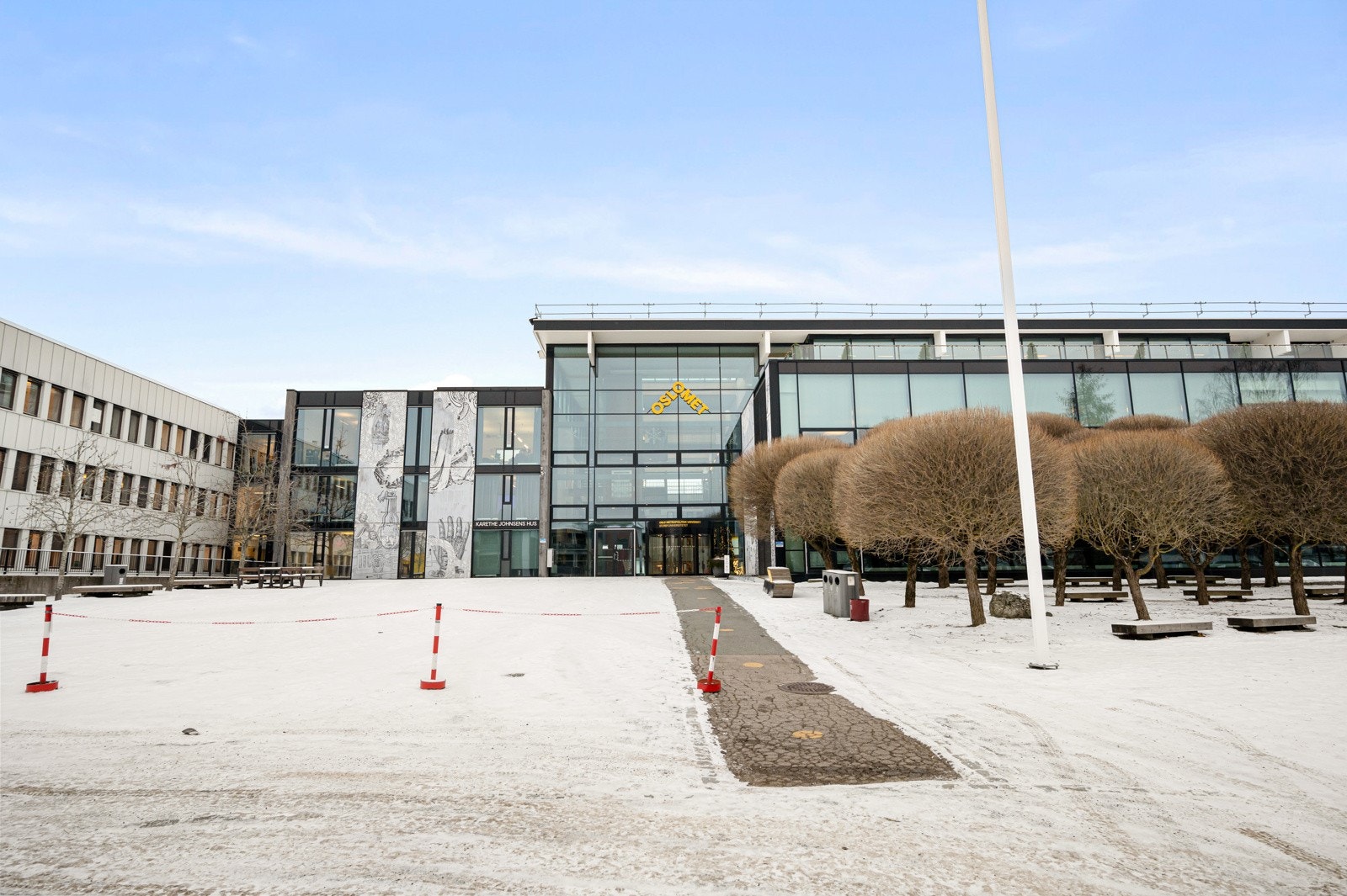 Storbyuniversitetet ligger et steinkast unna Galleribilde