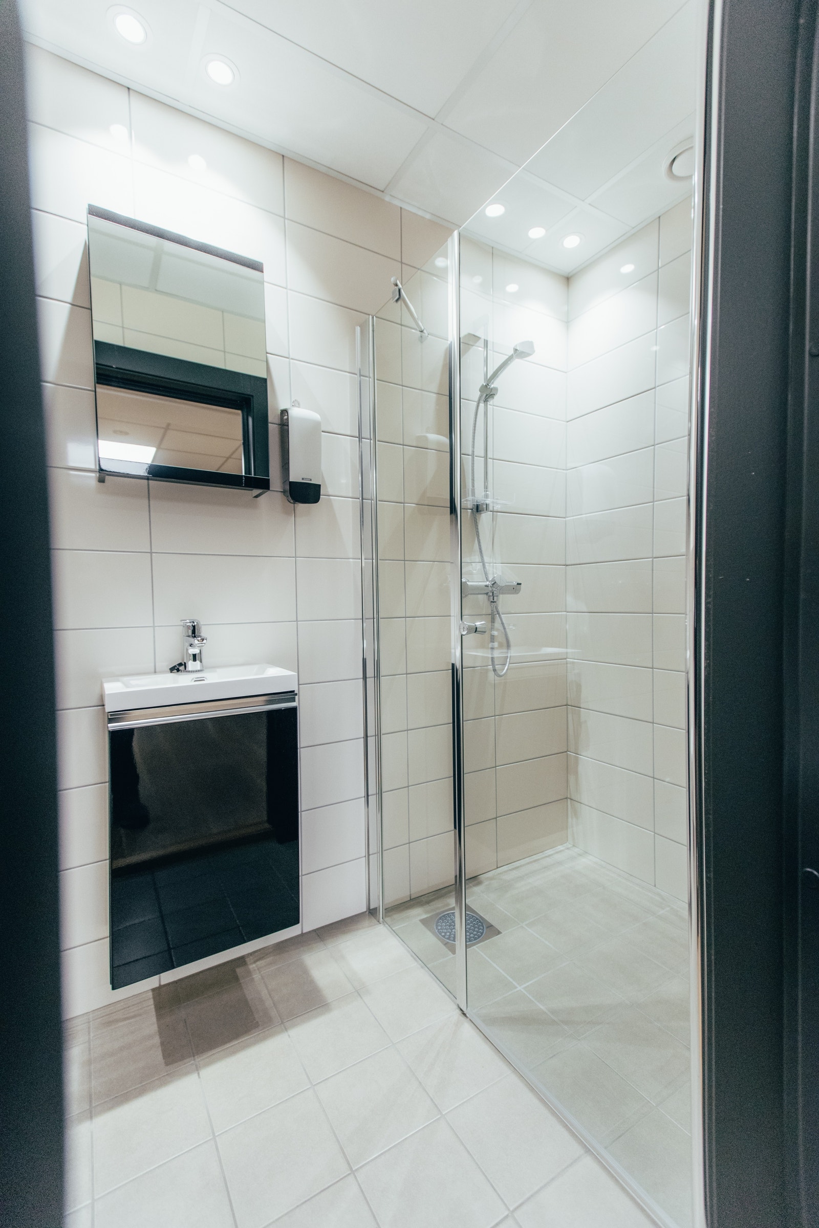 Bad med dusj Galleribilde