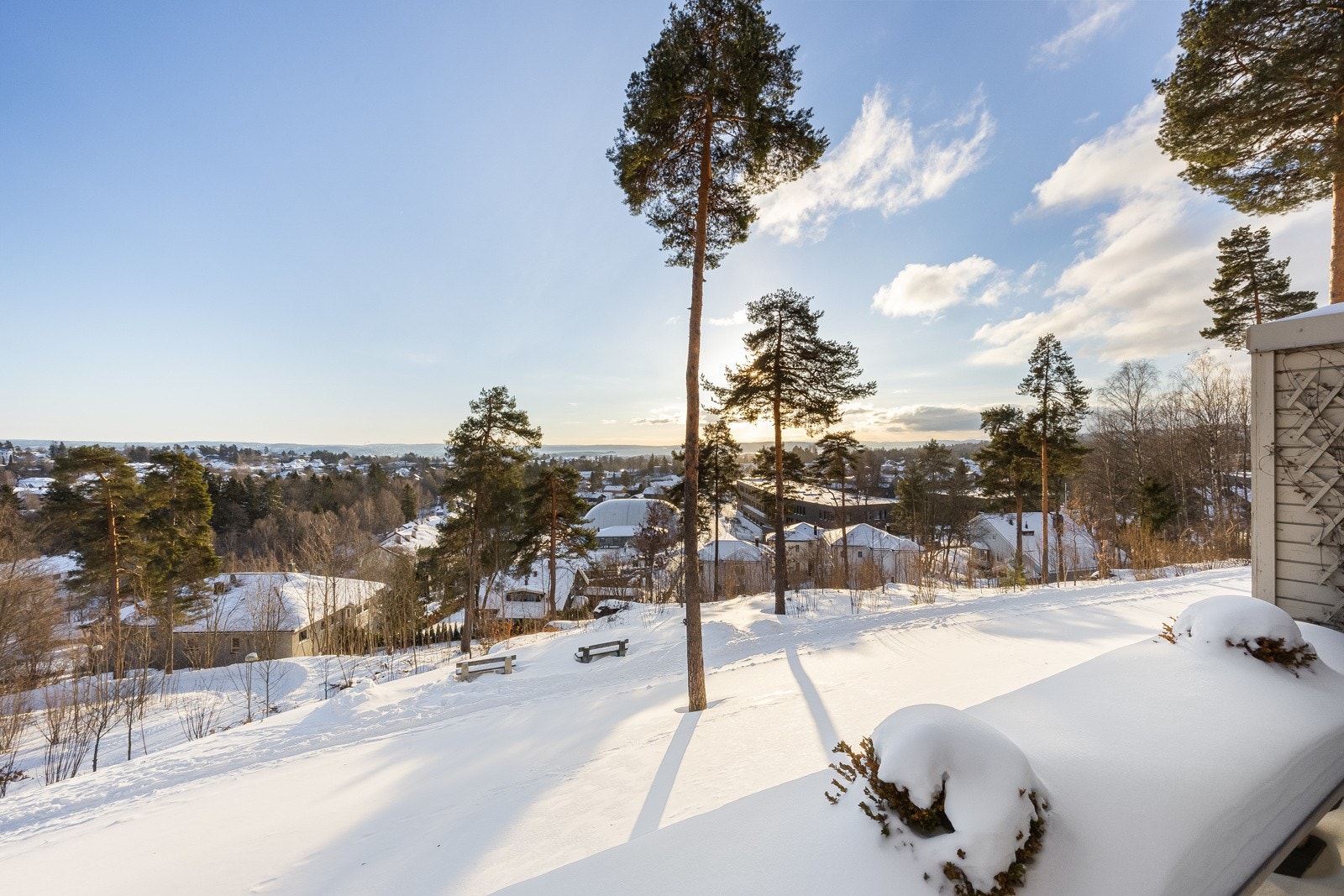 Ta en pust i bakken mens du skuer utover de idylliske omgivelsene. Galleribilde