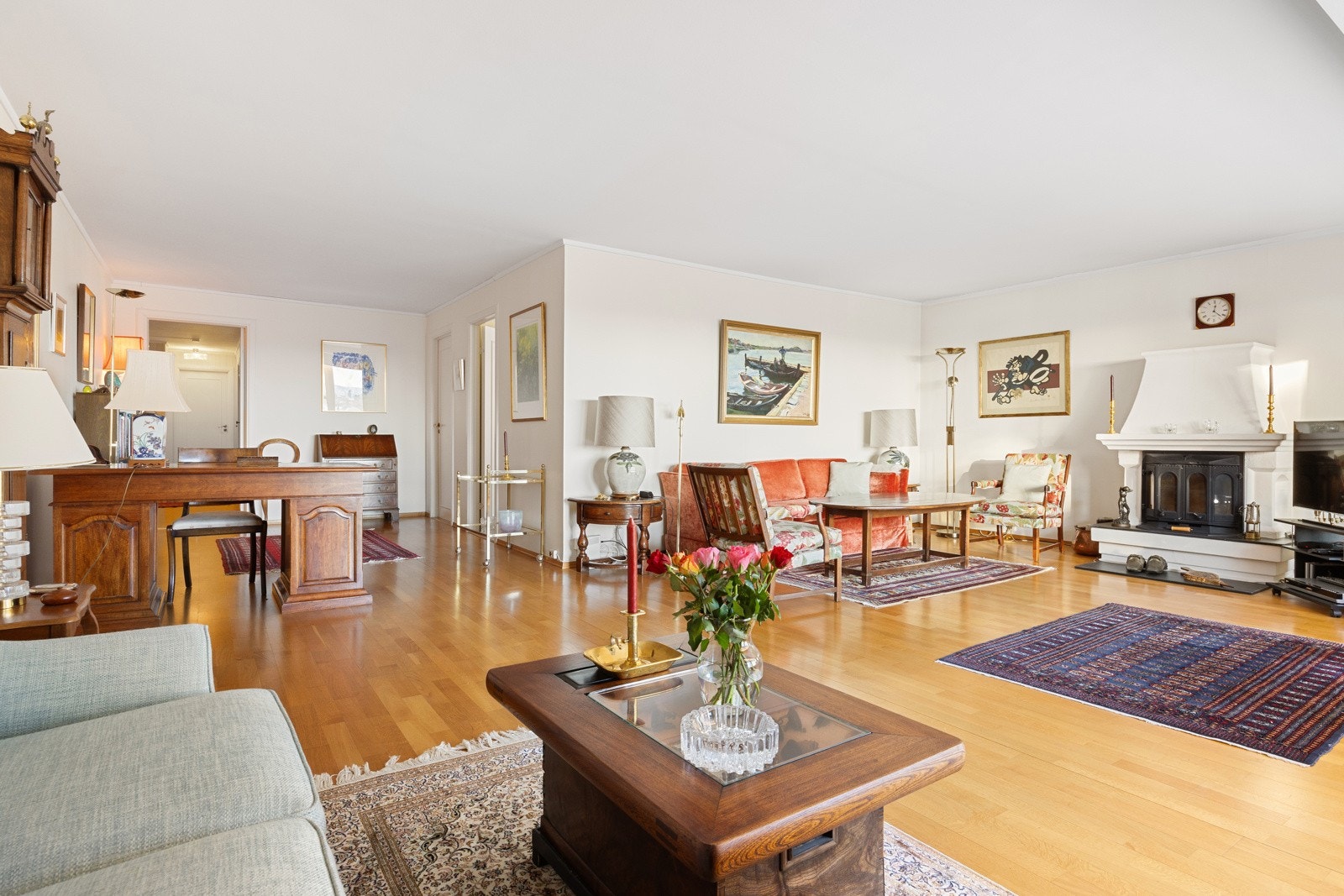 Det er svært god møbleringsfrihet, så her kan man enkelt innrede med flere soner. Galleribilde