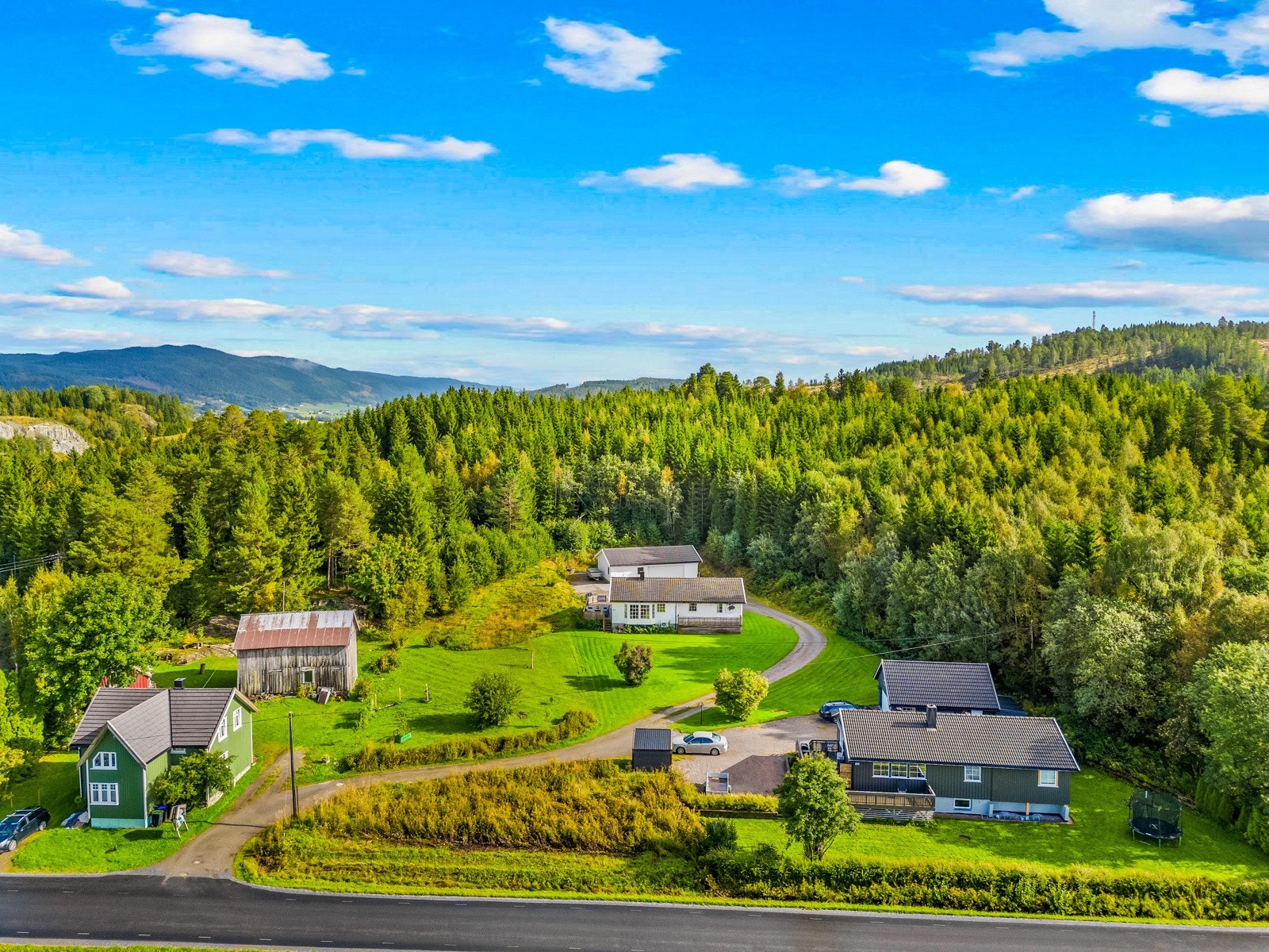 Dronefoto Galleribilde