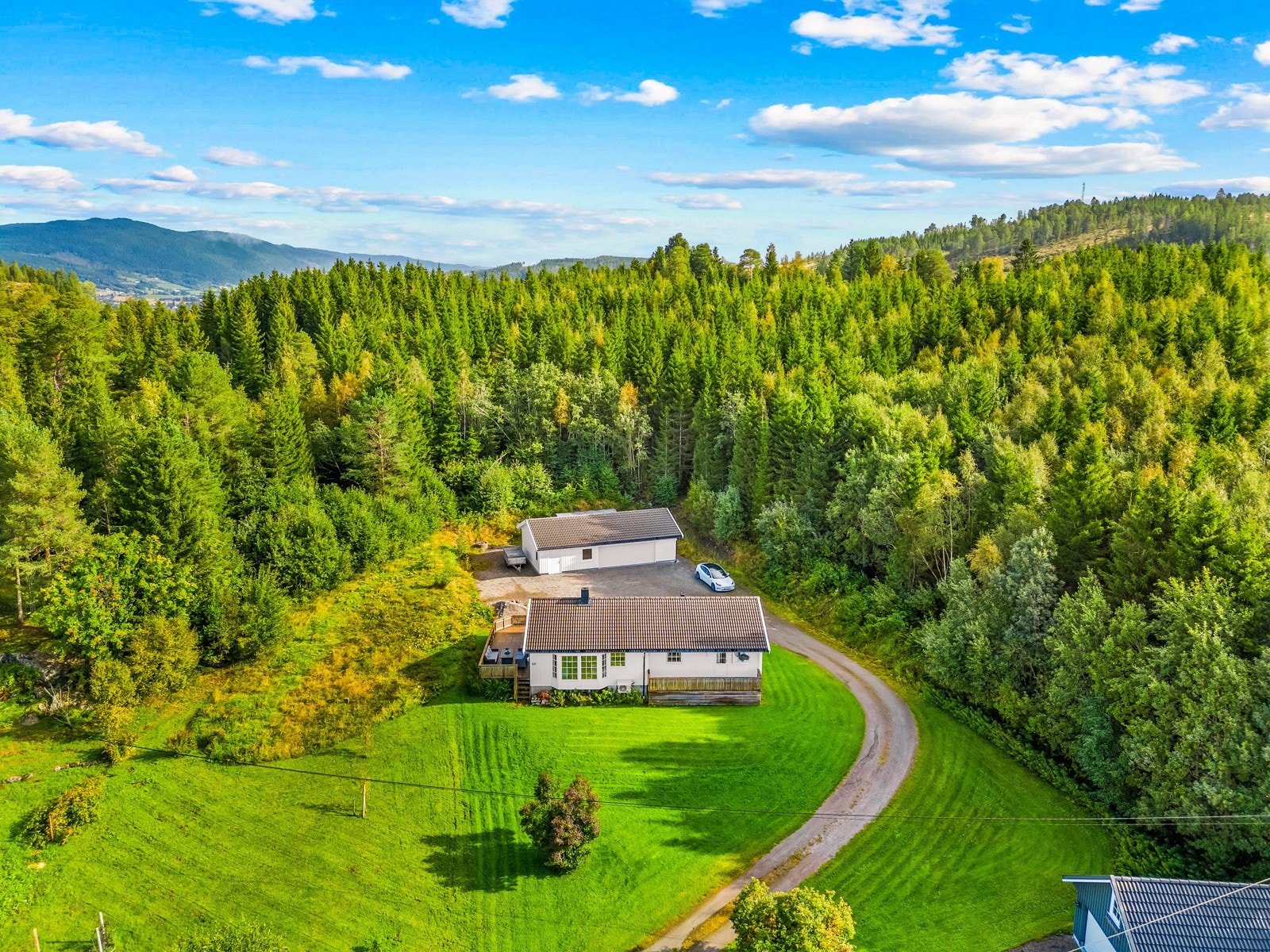 Dronefoto Galleribilde
